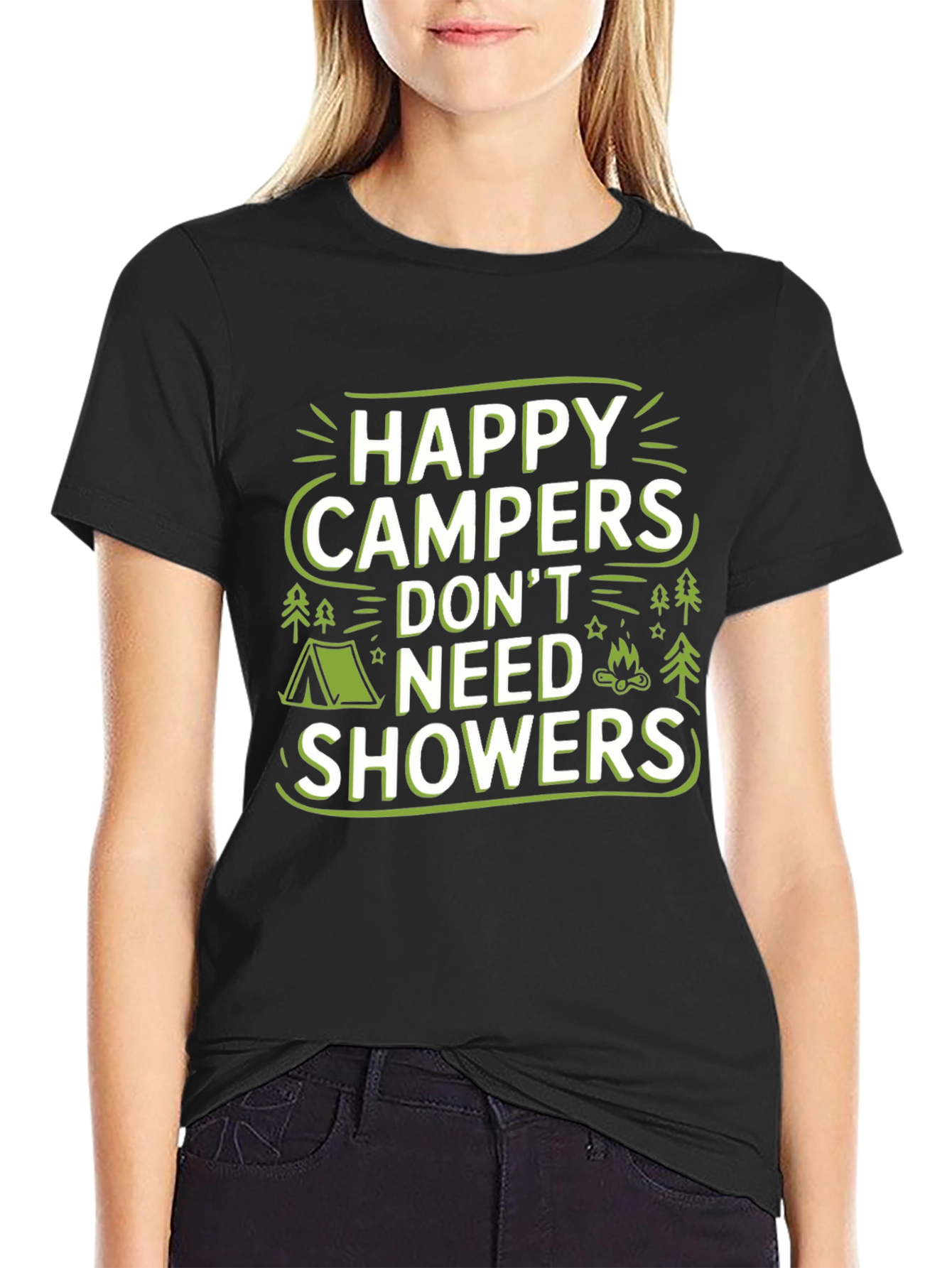 Happy Campers Graphic T-Shirt