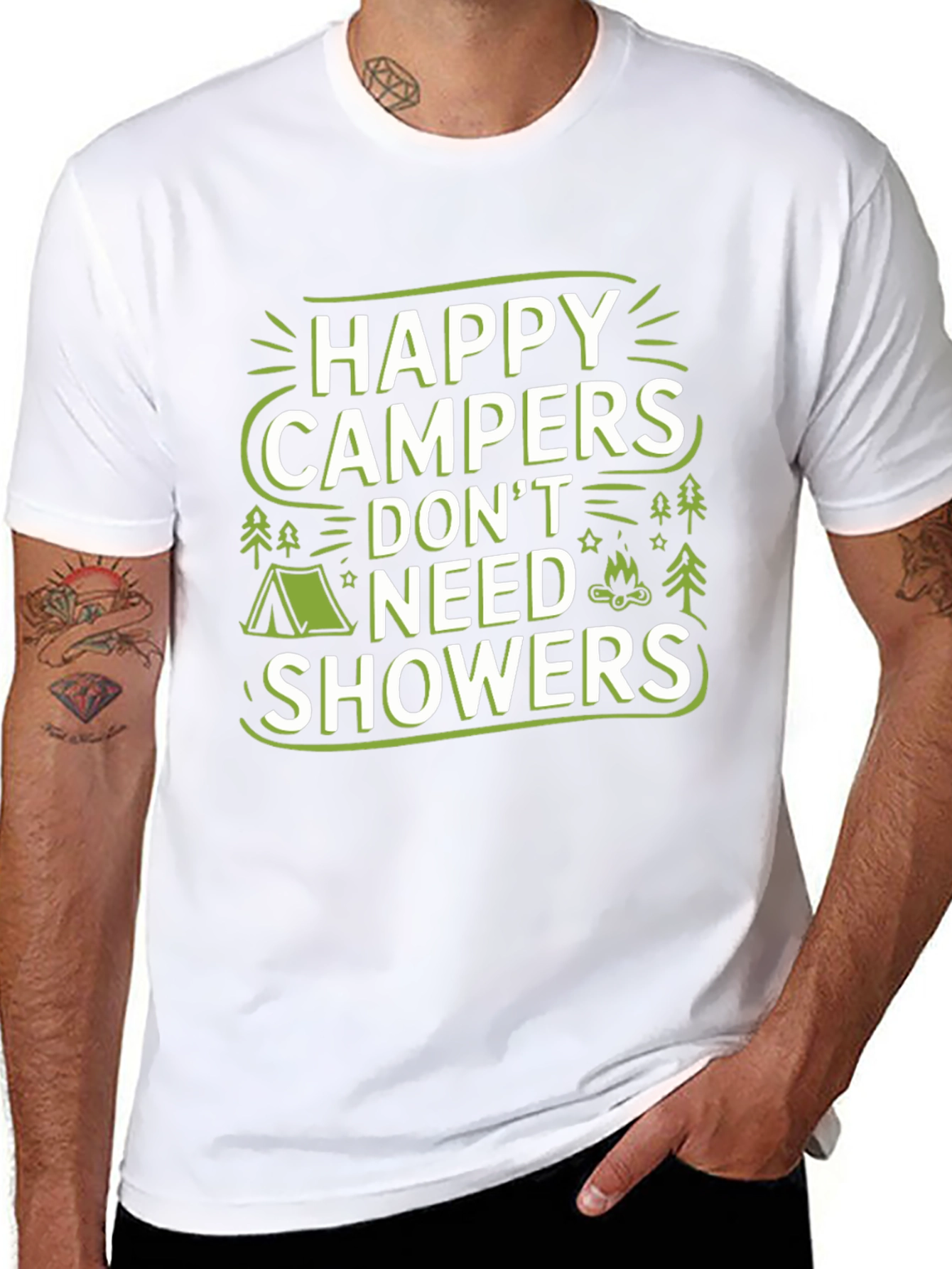 Happy Campers Graphic T-Shirt