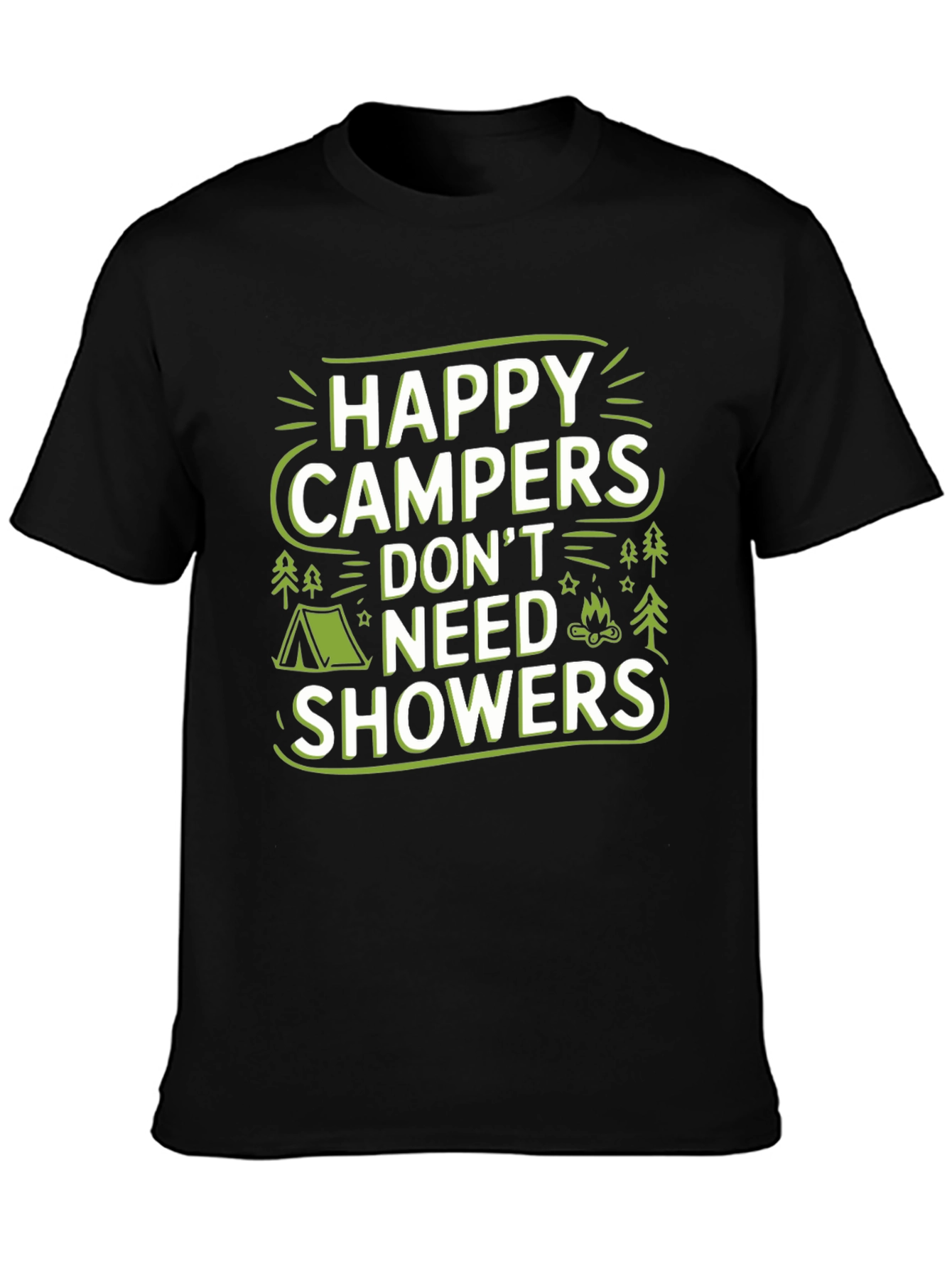 Happy Campers Graphic T-Shirt