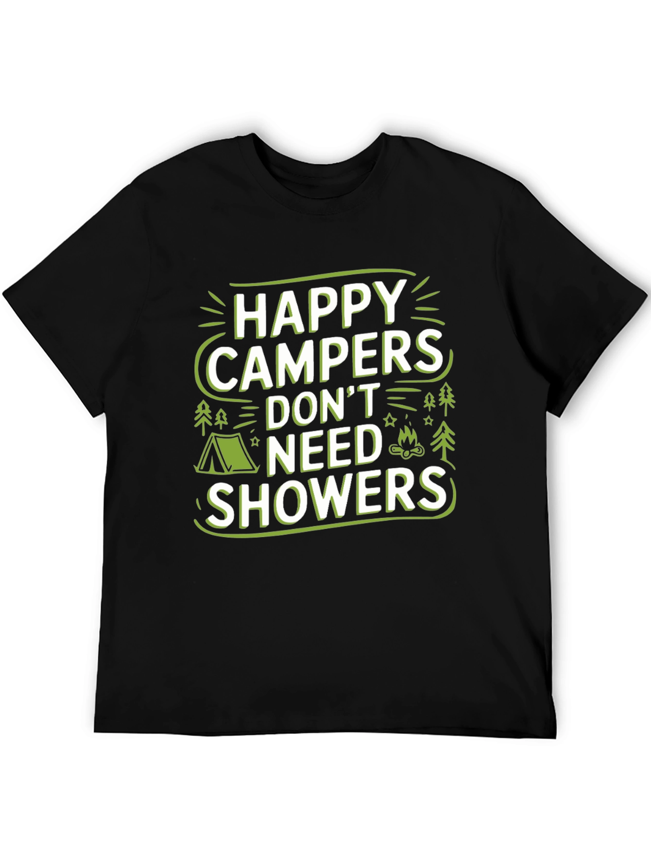 Happy Campers Graphic T-Shirt