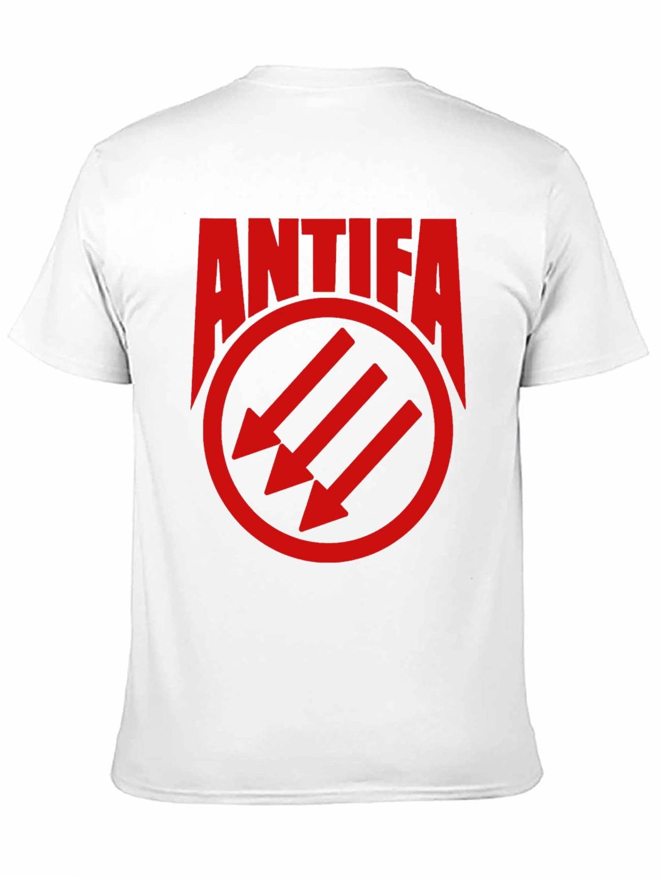 Antifa Three Arrows Graphic Tee - Black