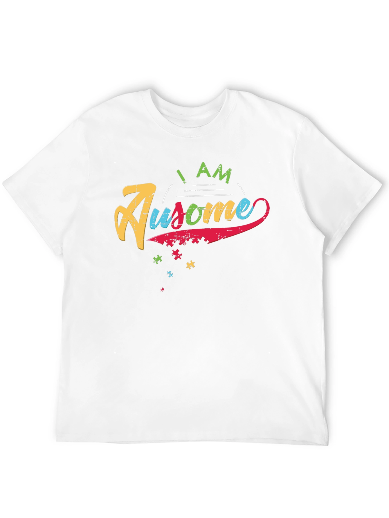 Awesome Autism Awareness Graphic Tee