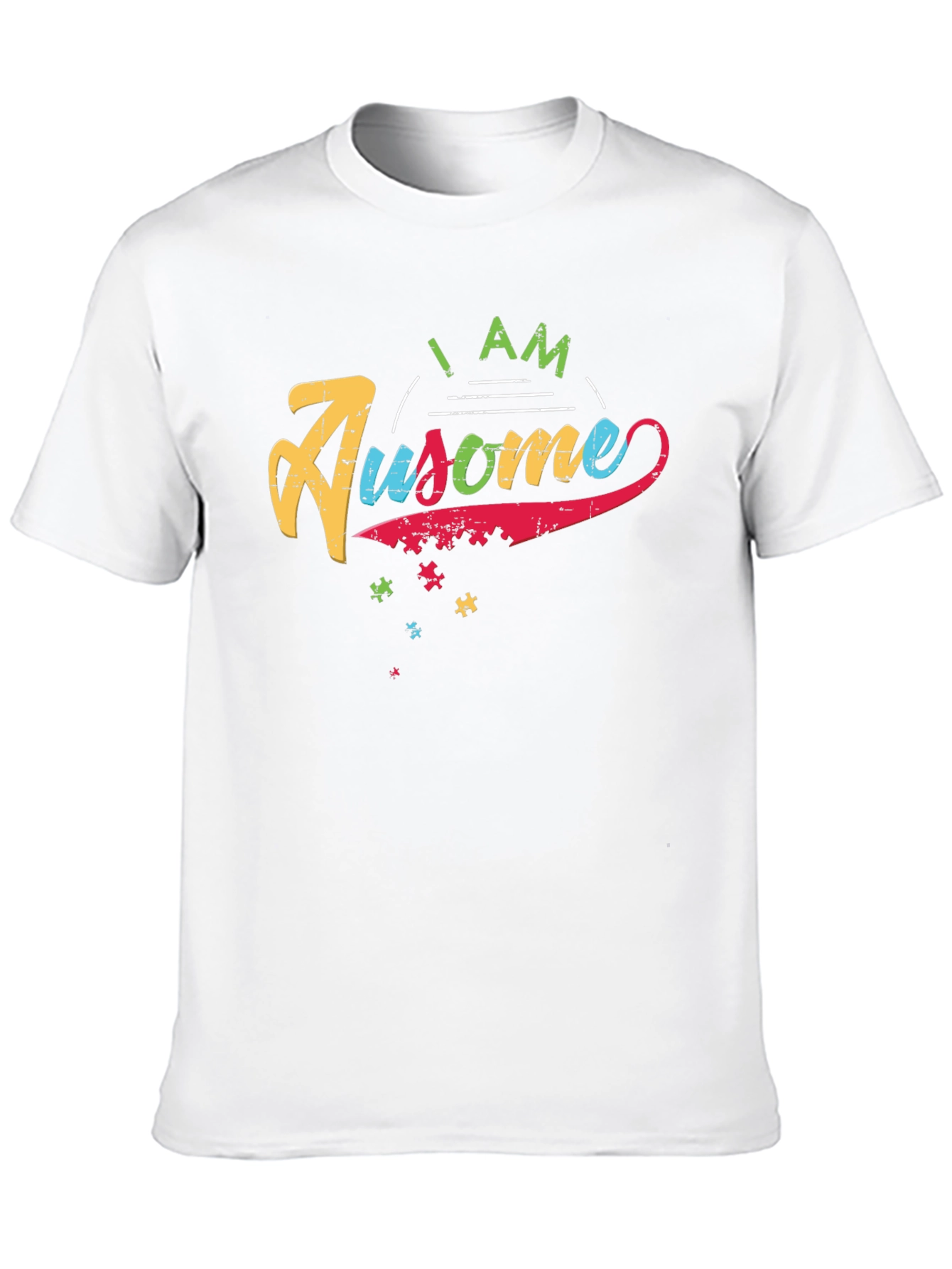 Awesome Autism Awareness Graphic Tee