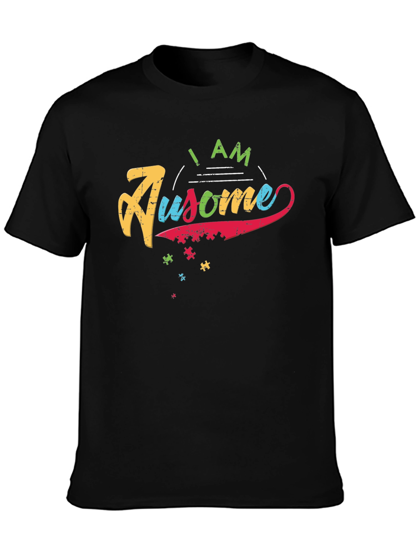 Awesome Autism Awareness Graphic Tee