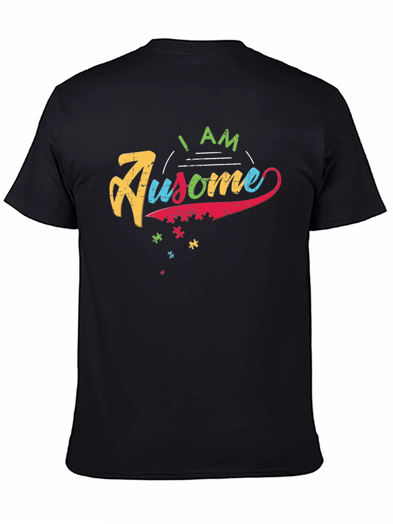 Awesome Autism Awareness Graphic Tee