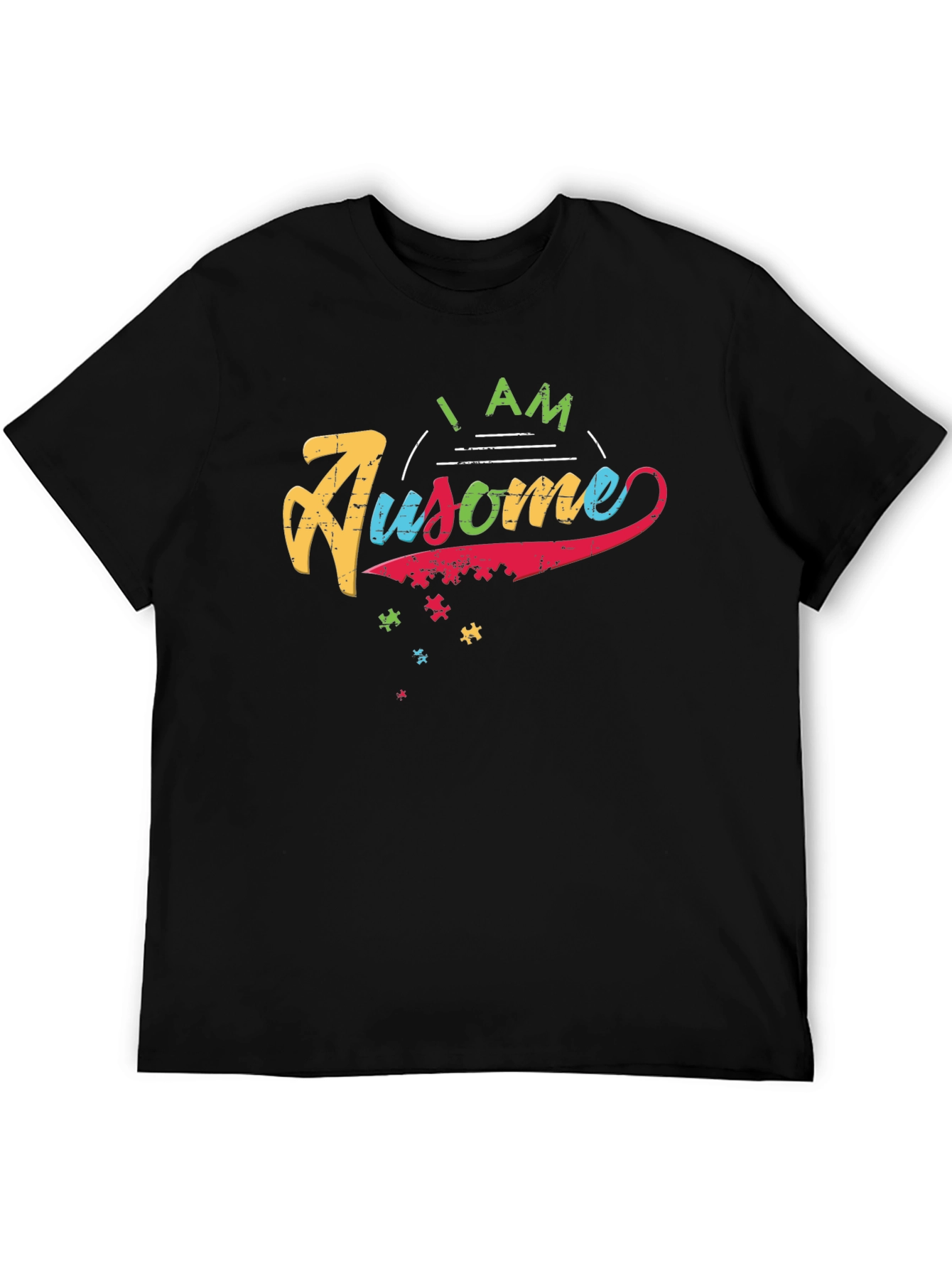 Awesome Autism Awareness Graphic Tee