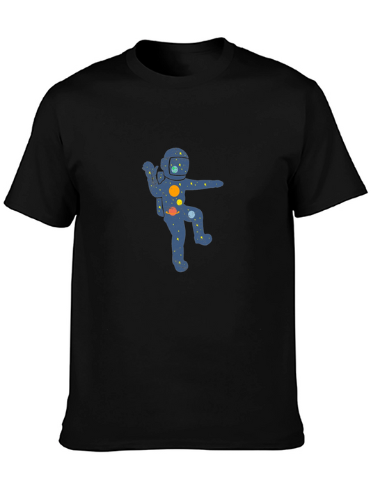 Astronaut Space Galaxy Graphic T-Shirt