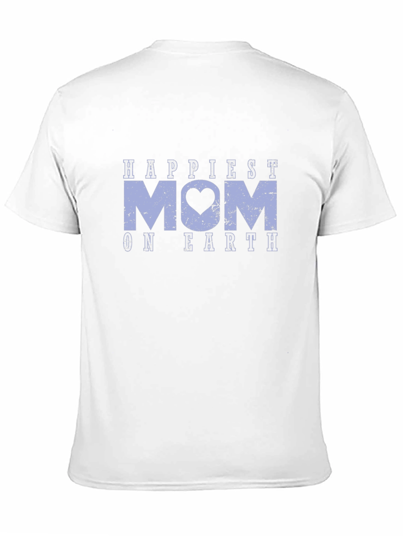 Happiest Mom On Earth Black Graphic T-Shirt