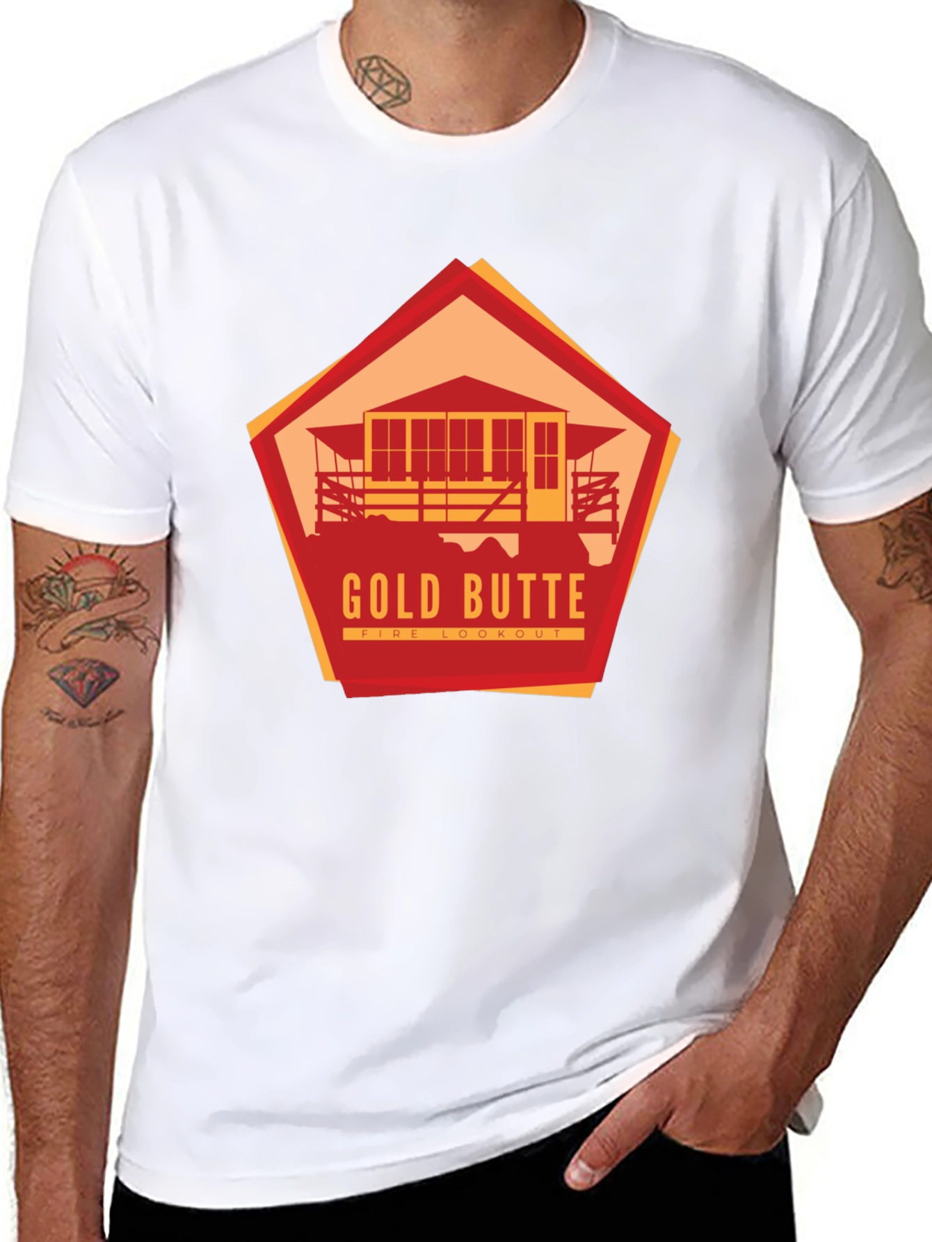 Gold Butte Fire Lookout Graphic Tee