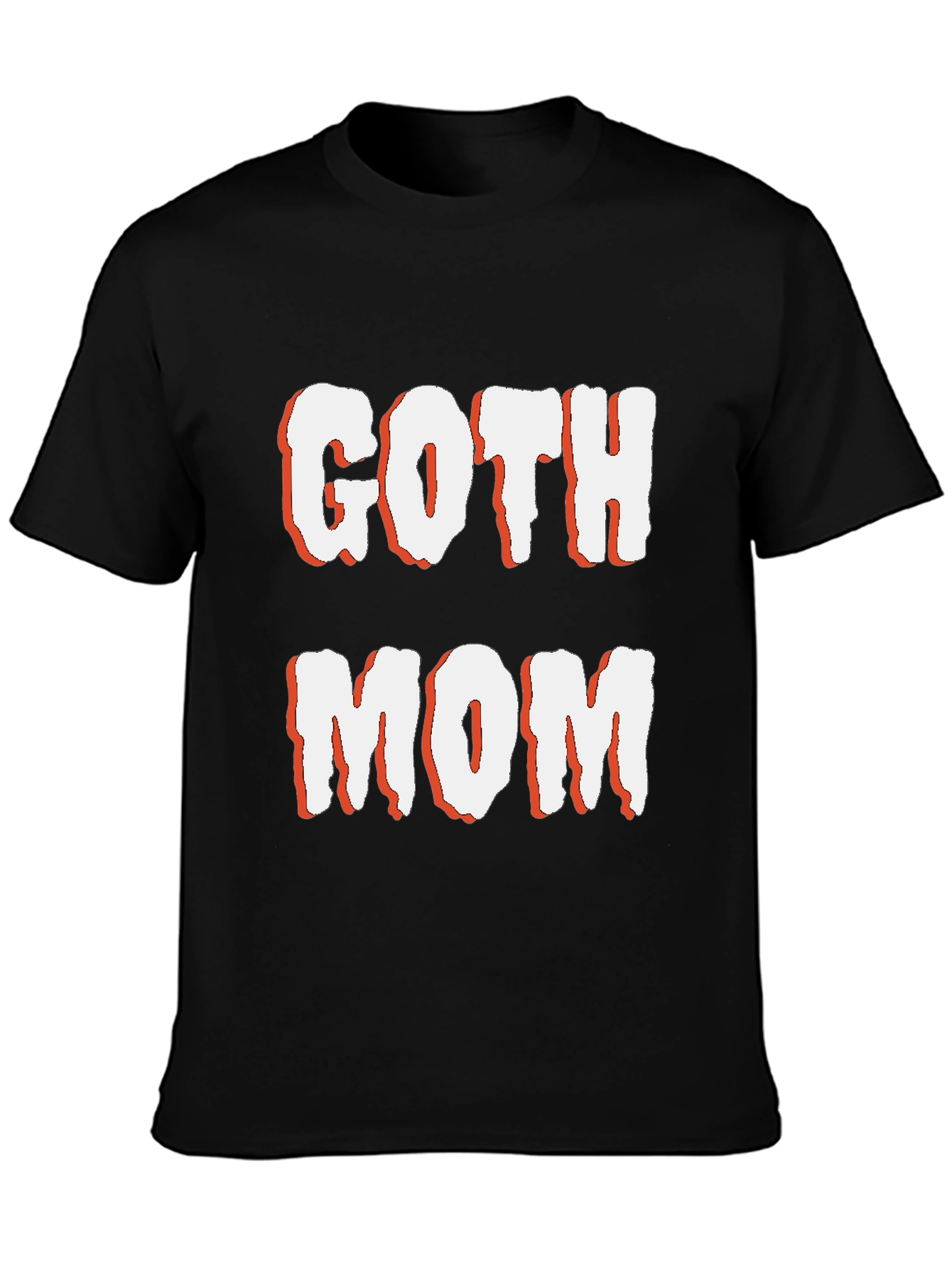 Goth Mom Graphic Tee - Black T-Shirt