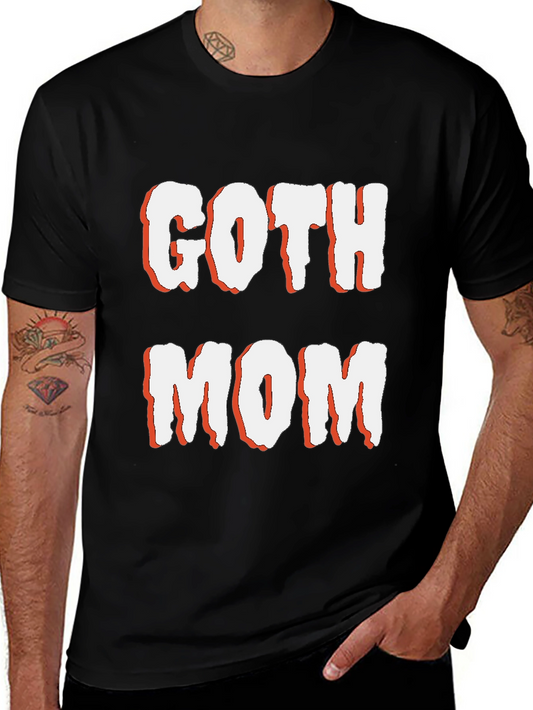 Goth Mom Graphic Tee - Black T-Shirt