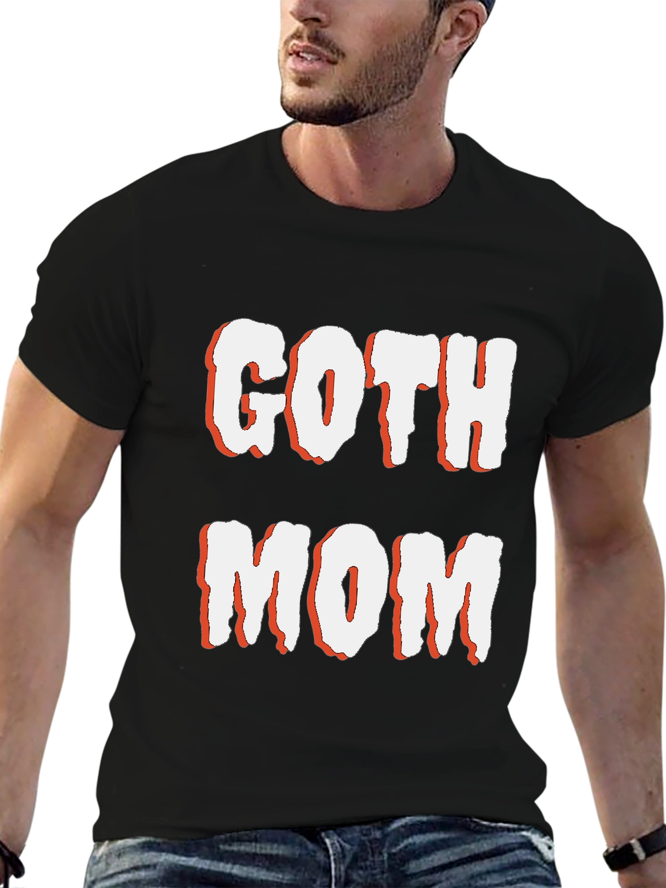 Goth Mom Graphic Tee - Black T-Shirt
