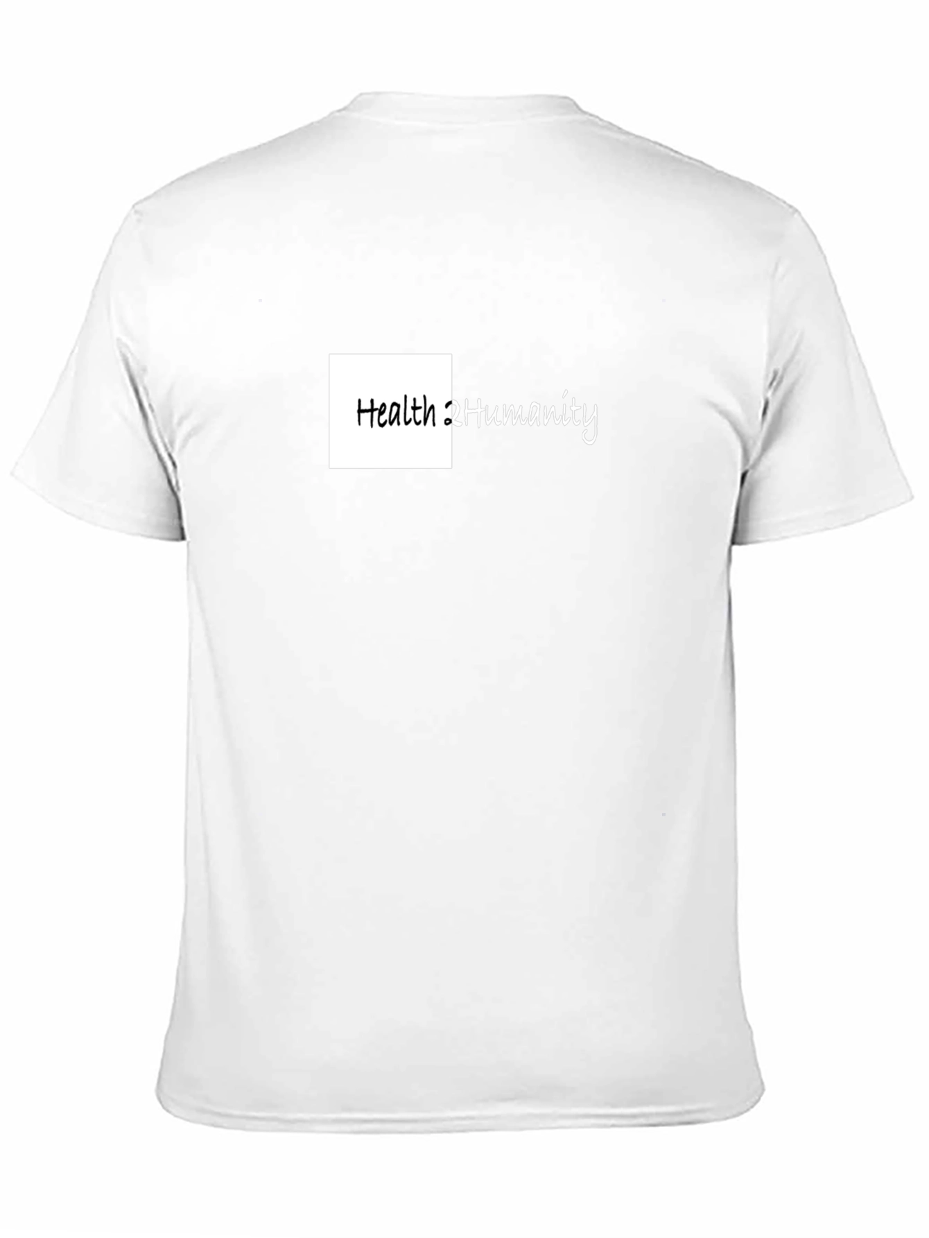 Health & Humanity Graphic Black T-Shirt