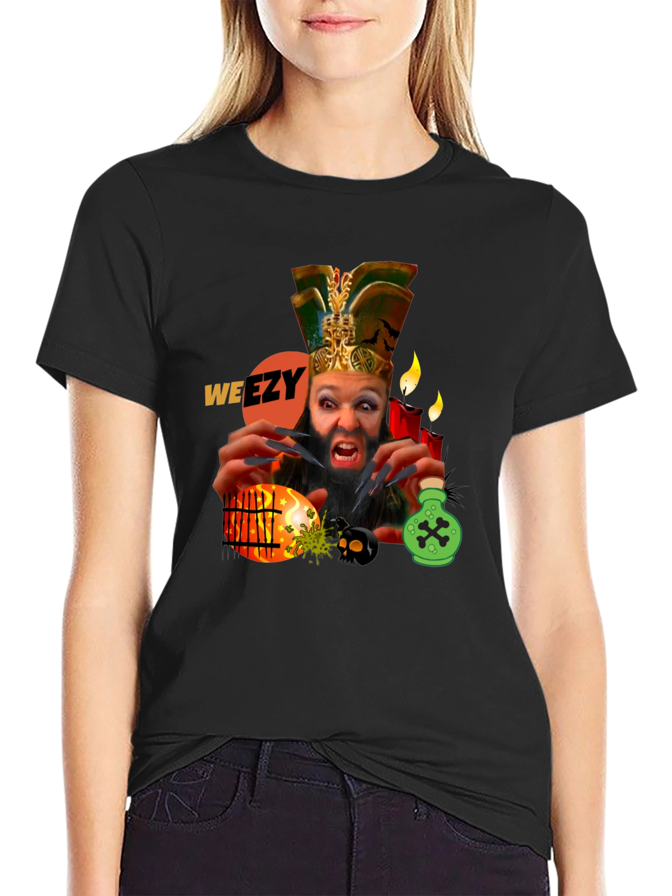 Halloween Weezey Graphic T-Shirt