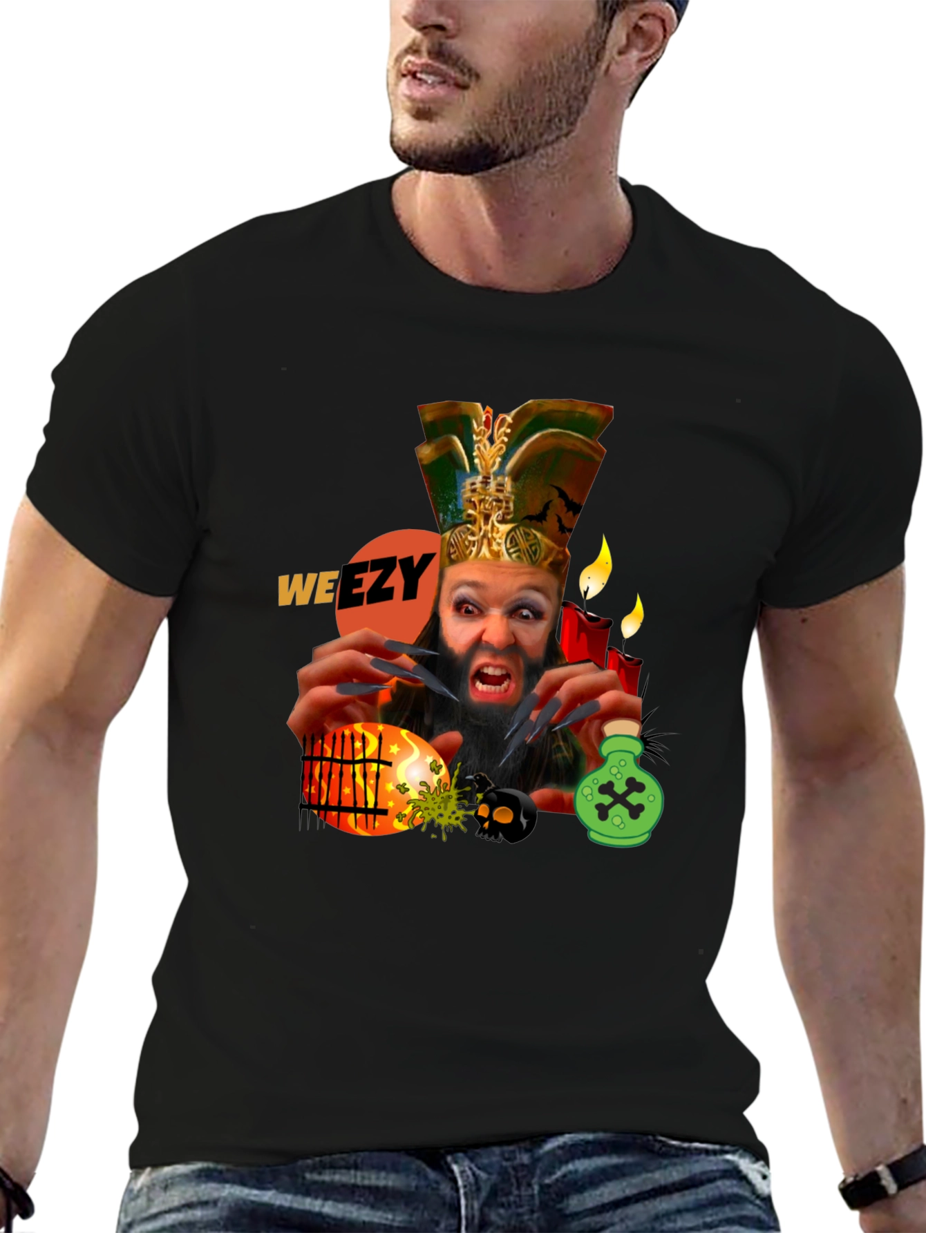 Halloween Weezey Graphic T-Shirt