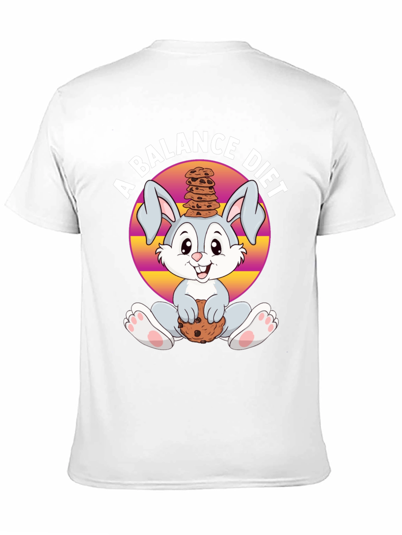 Balance Diet Rabbit T-Shirt