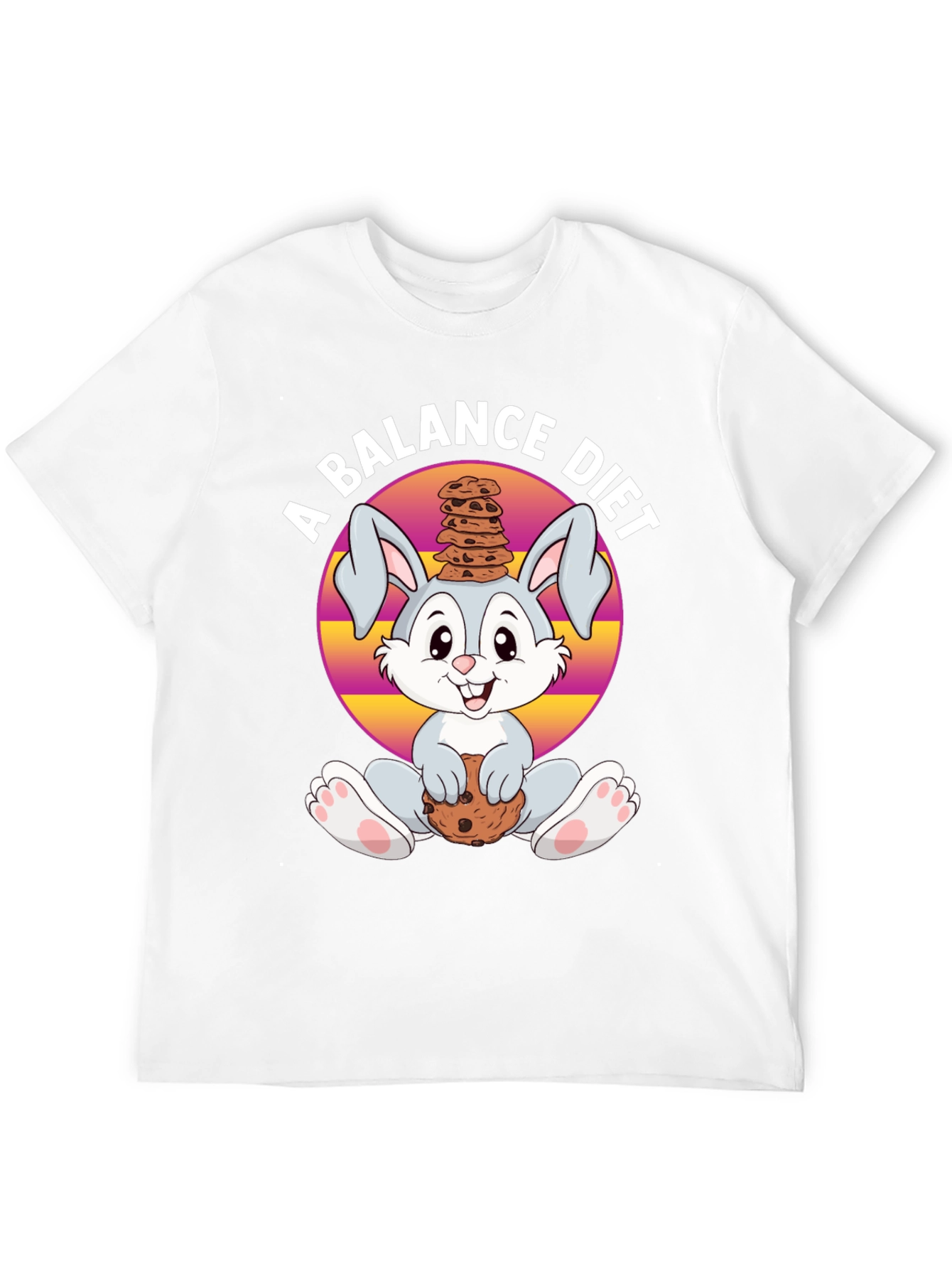 Balance Diet Rabbit T-Shirt