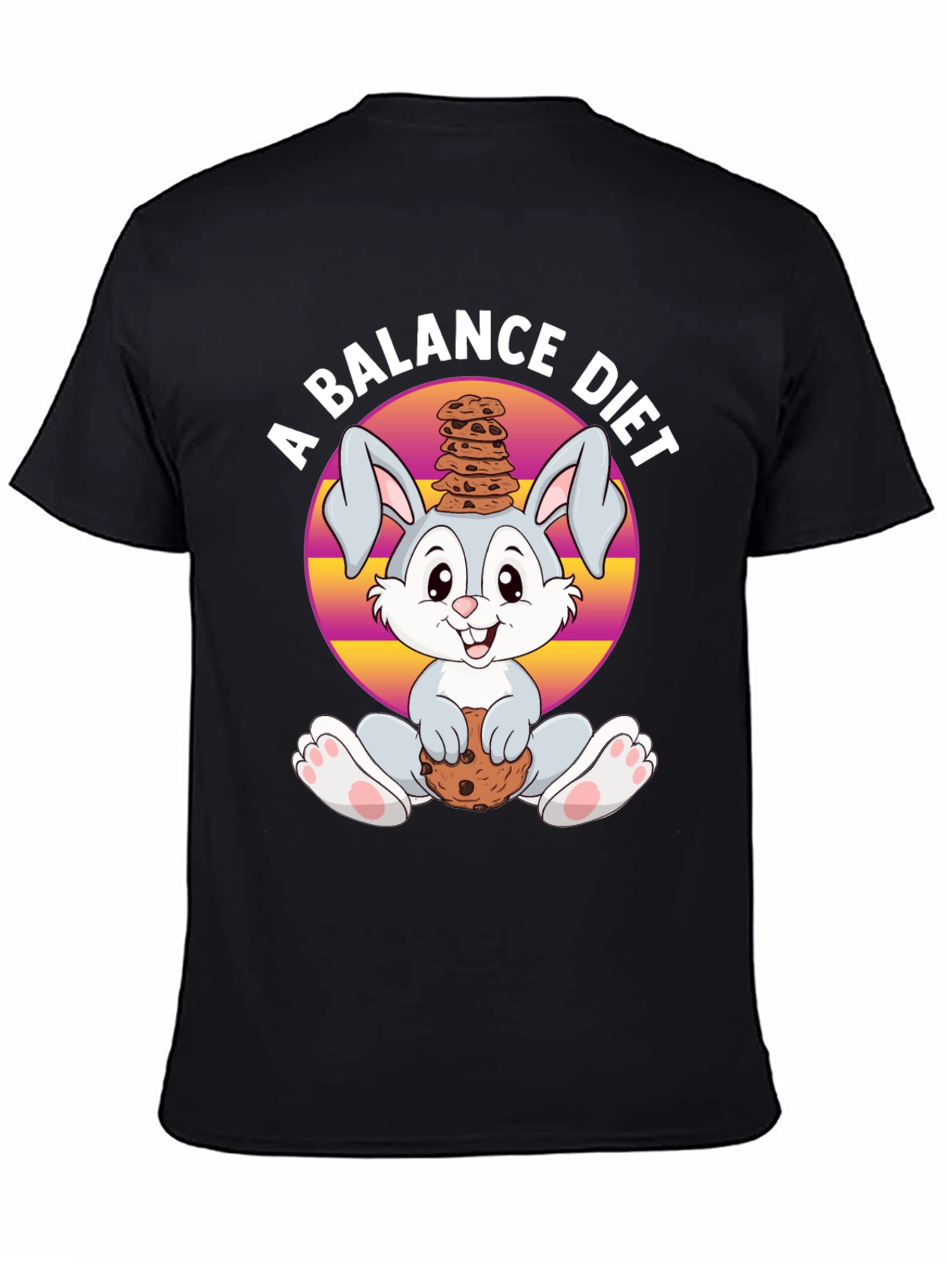Balance Diet Rabbit T-Shirt