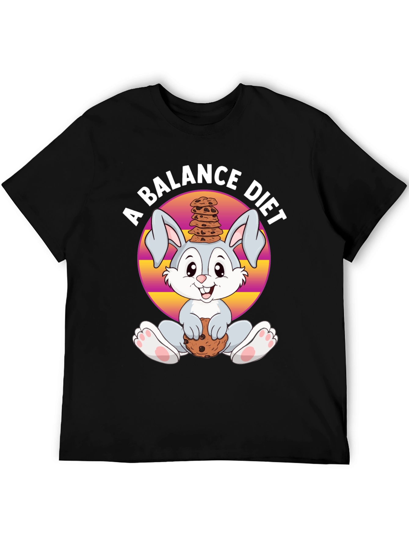 Balance Diet Rabbit T-Shirt