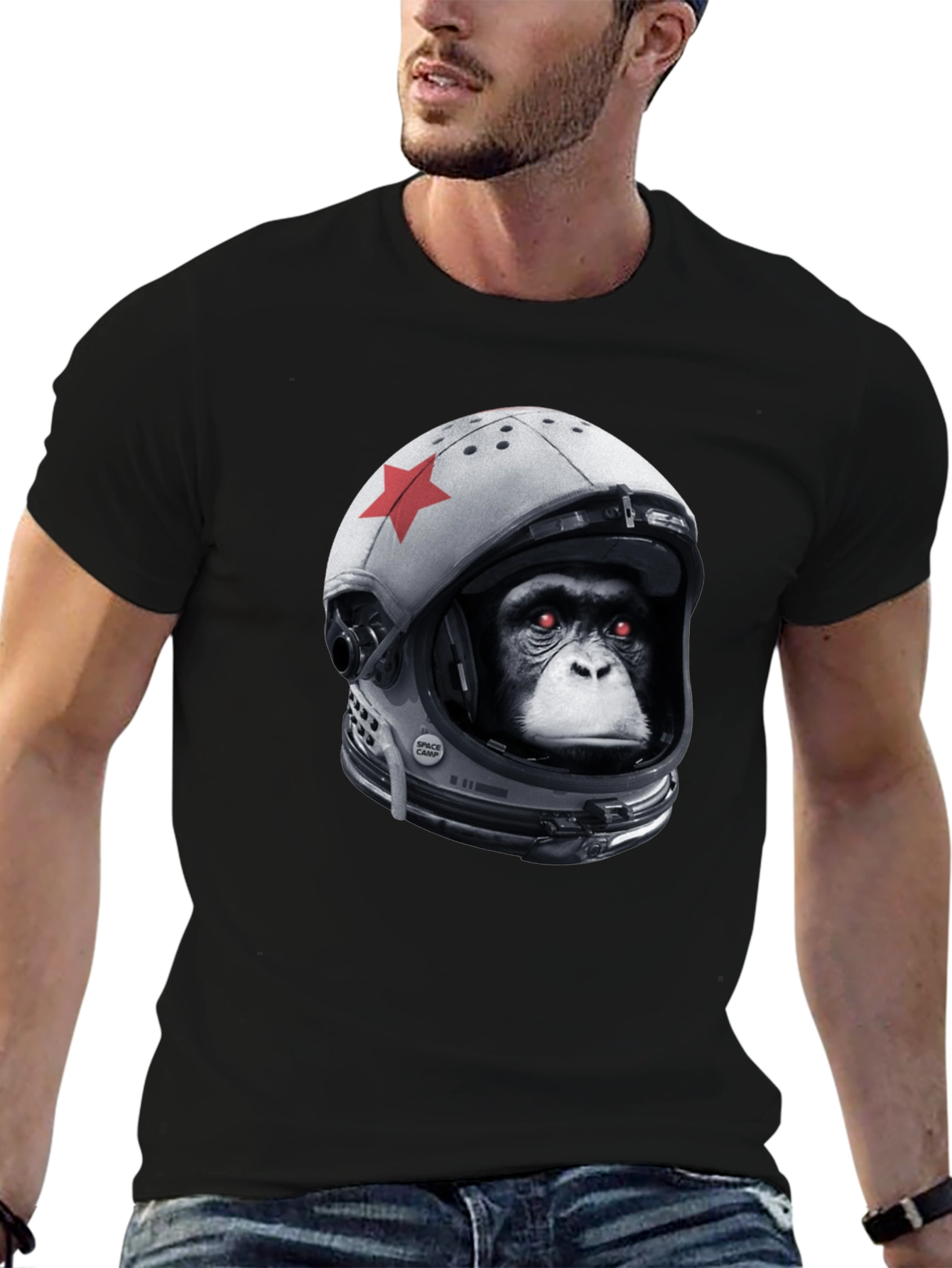 Ape Astronaut Graphic T-Shirt