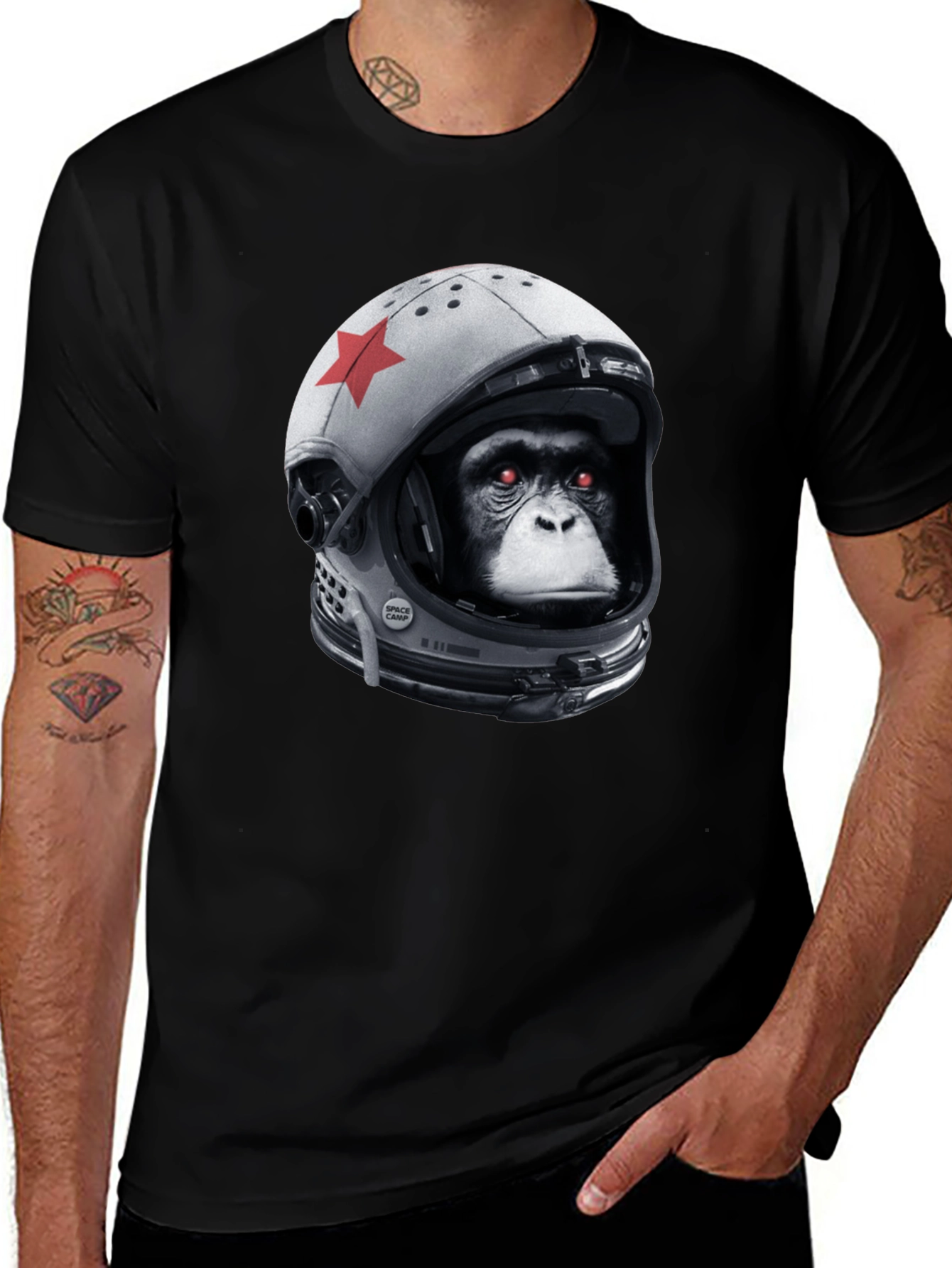 Ape Astronaut Graphic T-Shirt