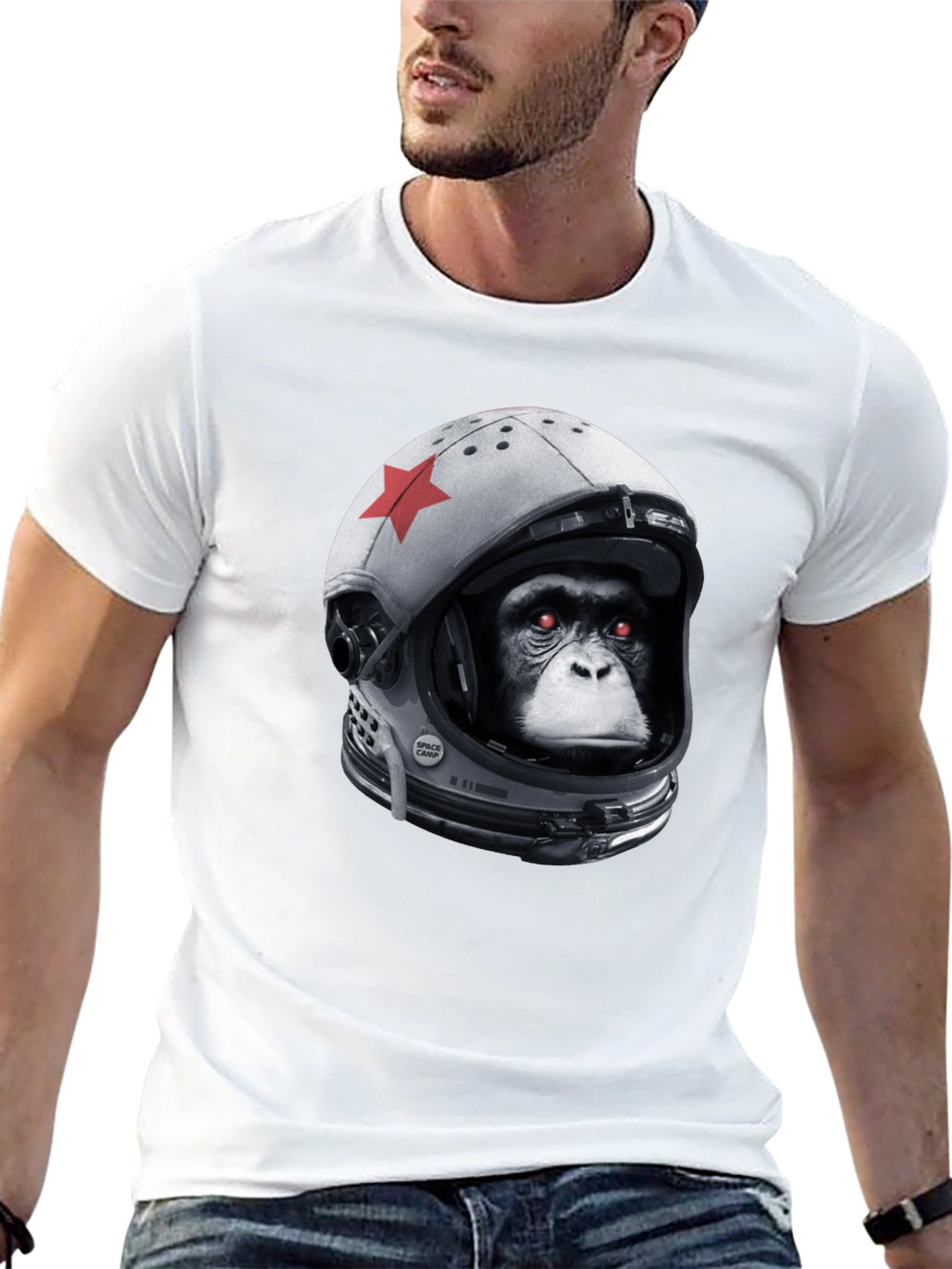 Ape Astronaut Graphic T-Shirt