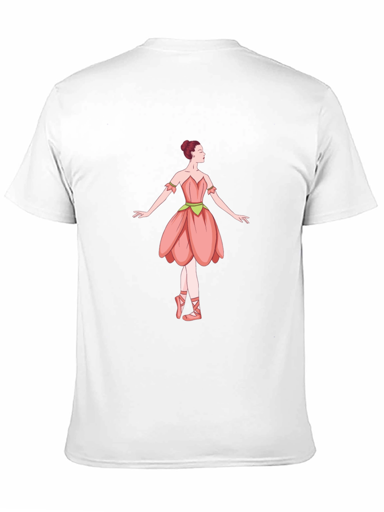 Ballerina Graphic T-Shirt - Black