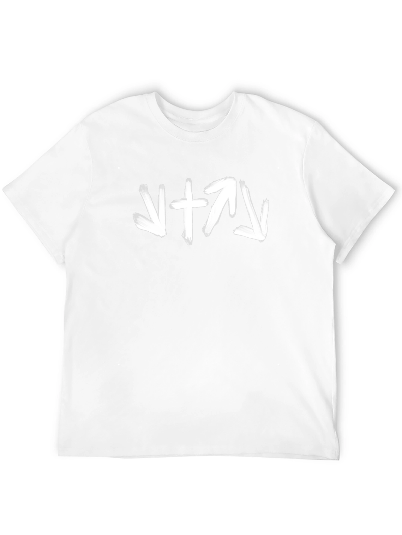 Arrows and Cross Graphic T-Shirt