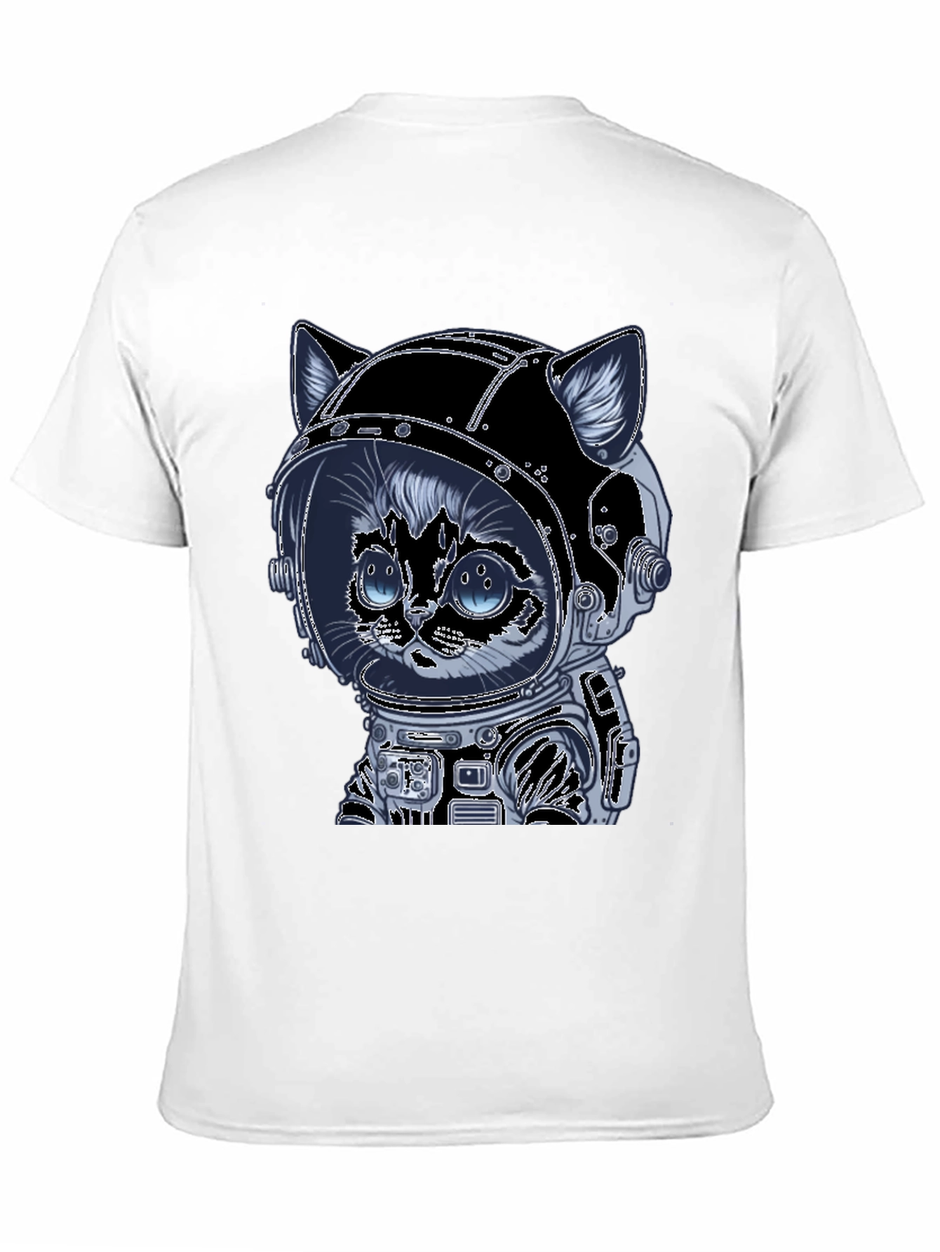 Astronaut Cat T-Shirt - Space Explorer Kitten Tee