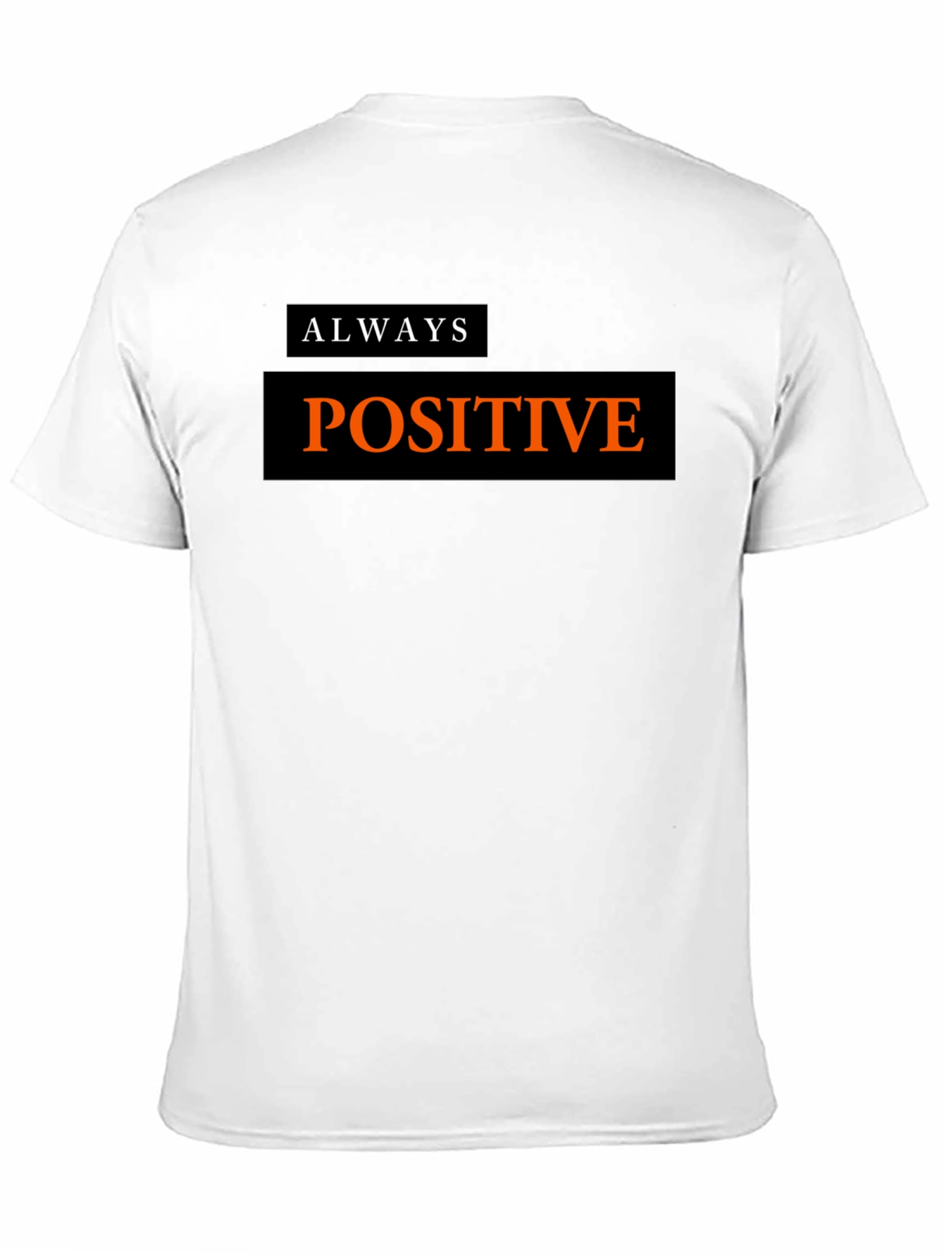 Always Positive Graphic T-Shirt - Black