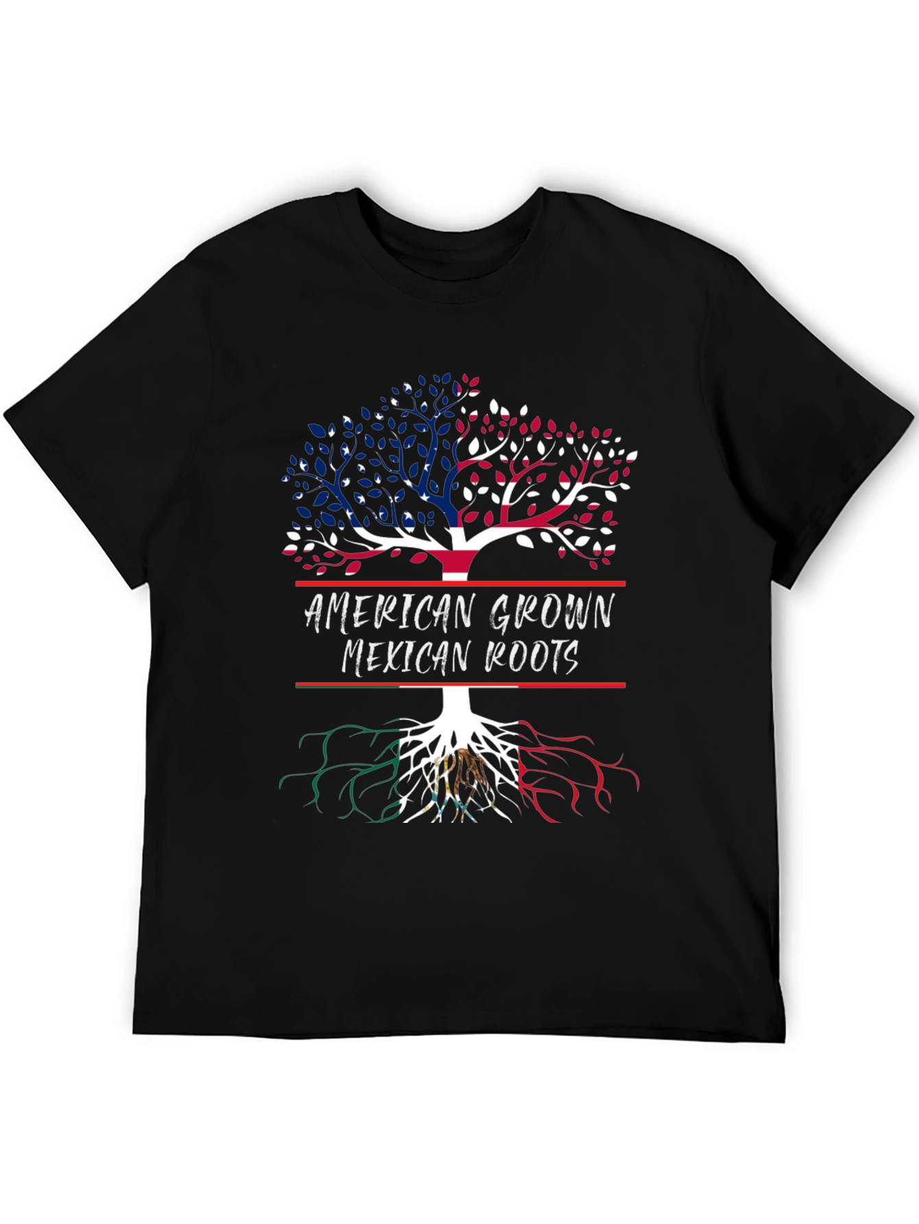 American Grown Mexican Roots T-Shirt
