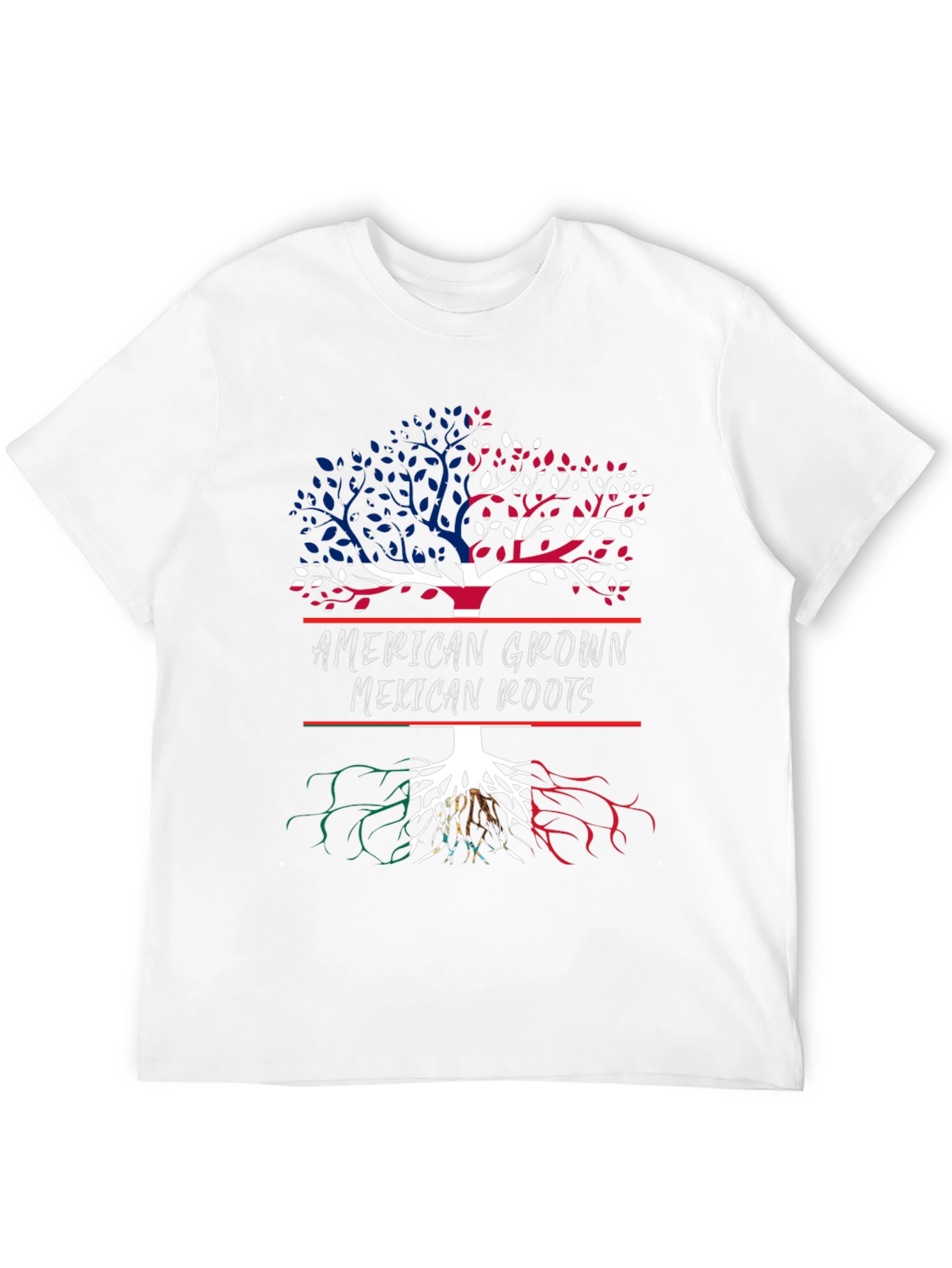 American Grown Mexican Roots T-Shirt