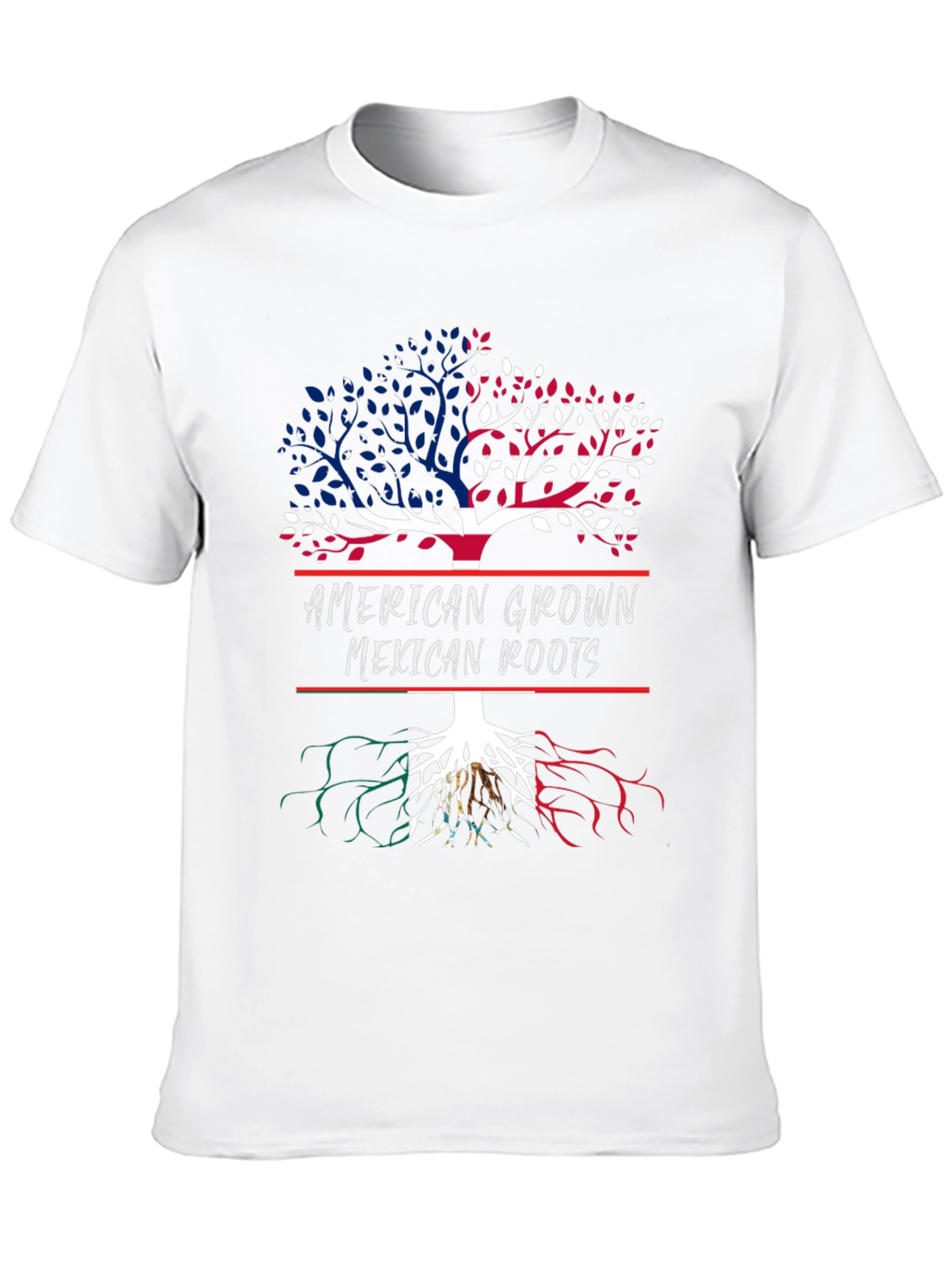 American Grown Mexican Roots T-Shirt