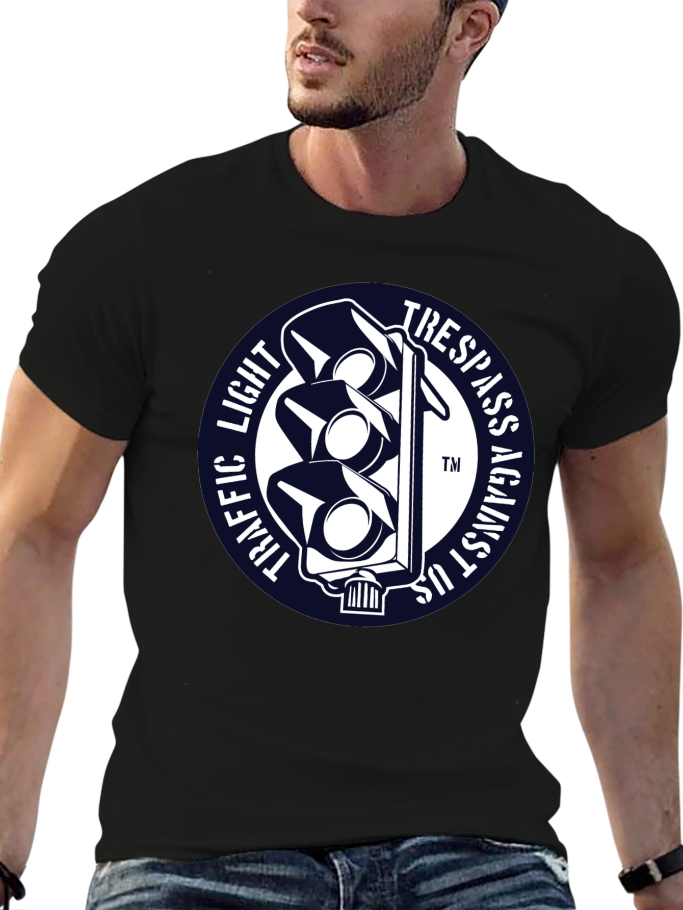Traffic Light Against Us T-Shirt