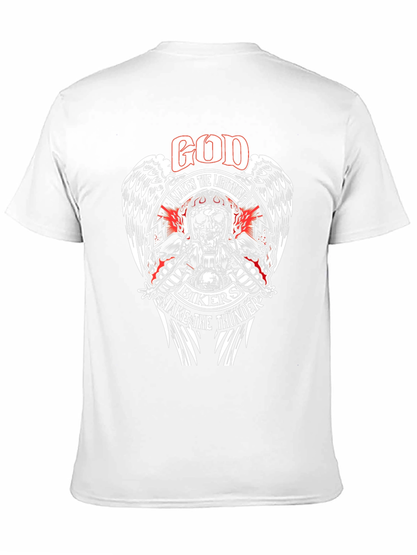 God Makes The Lightning Bikers T-Shirt