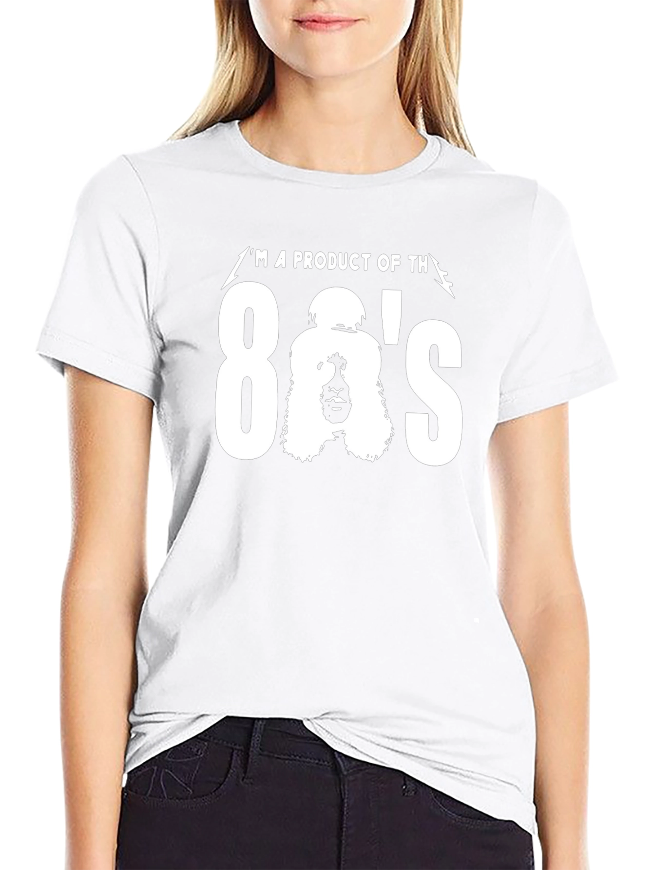 80s Product Graphic Tee - Retro Style