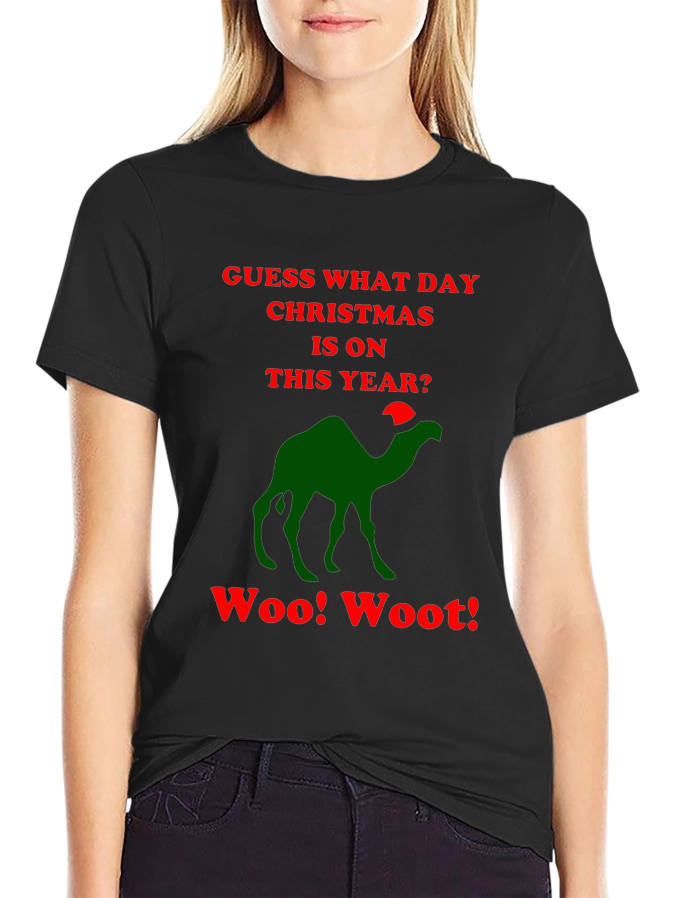 Guess What Day Camel Christmas Humor T-Shirt