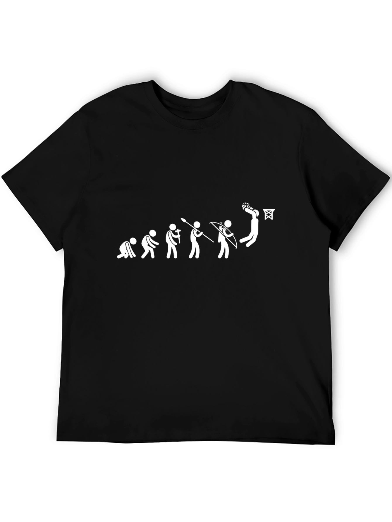 Basketball Evolution Graphic Tee