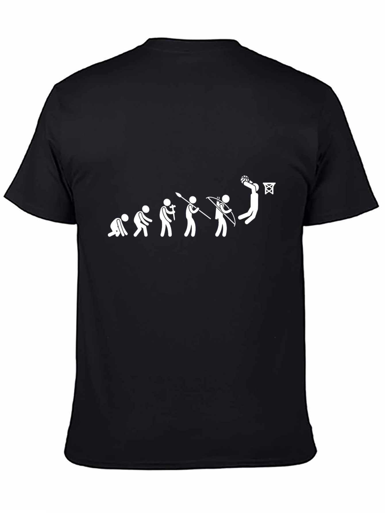 Basketball Evolution Graphic Tee