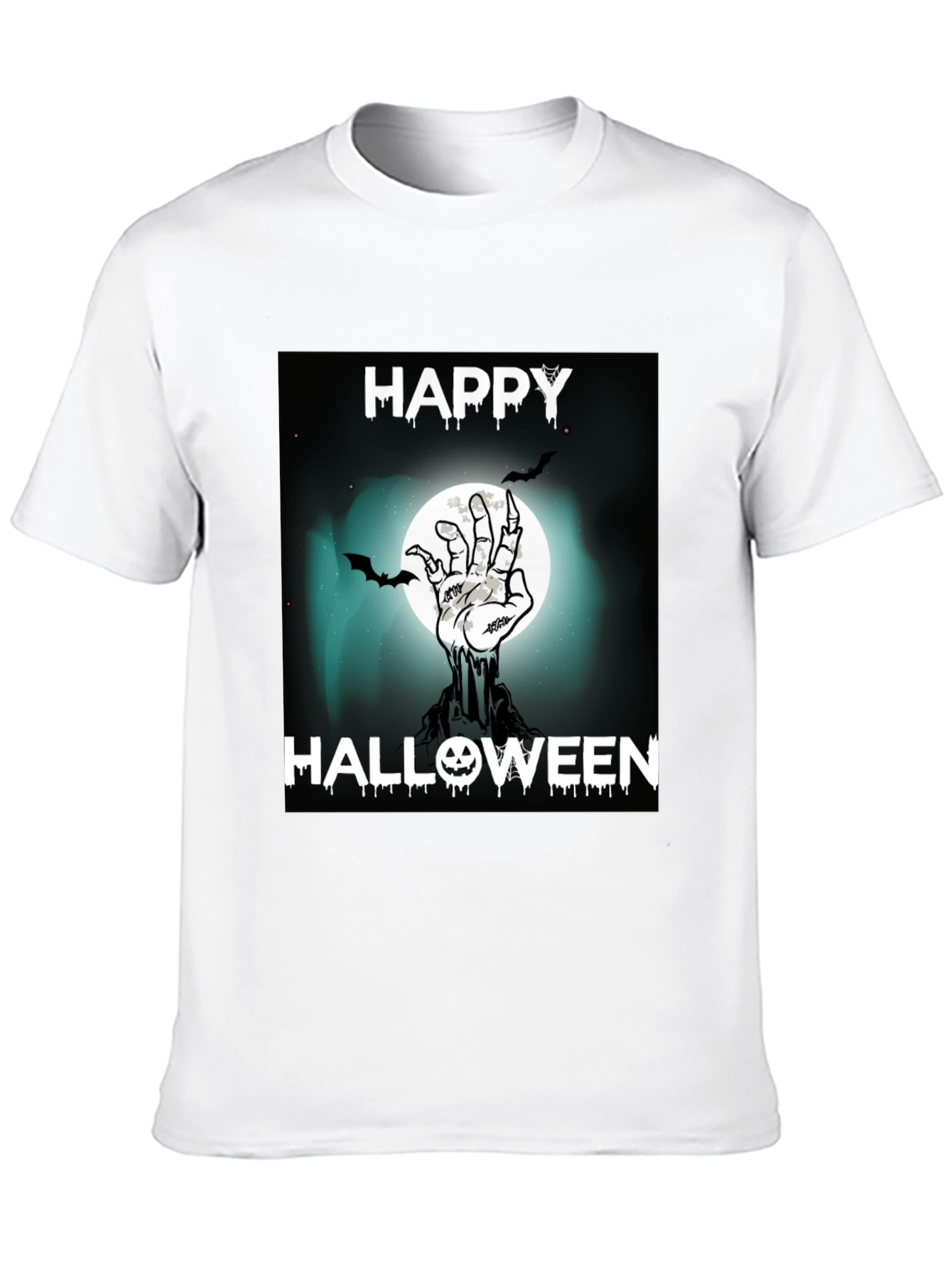Happy Halloween Zombie Hand T-Shirt