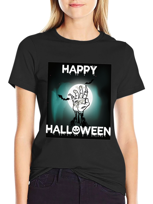 Happy Halloween Zombie Hand T-Shirt