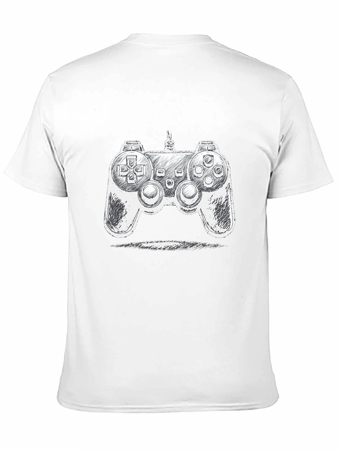 Gamer Console Graphic Tee - Stylish Black T-Shirt