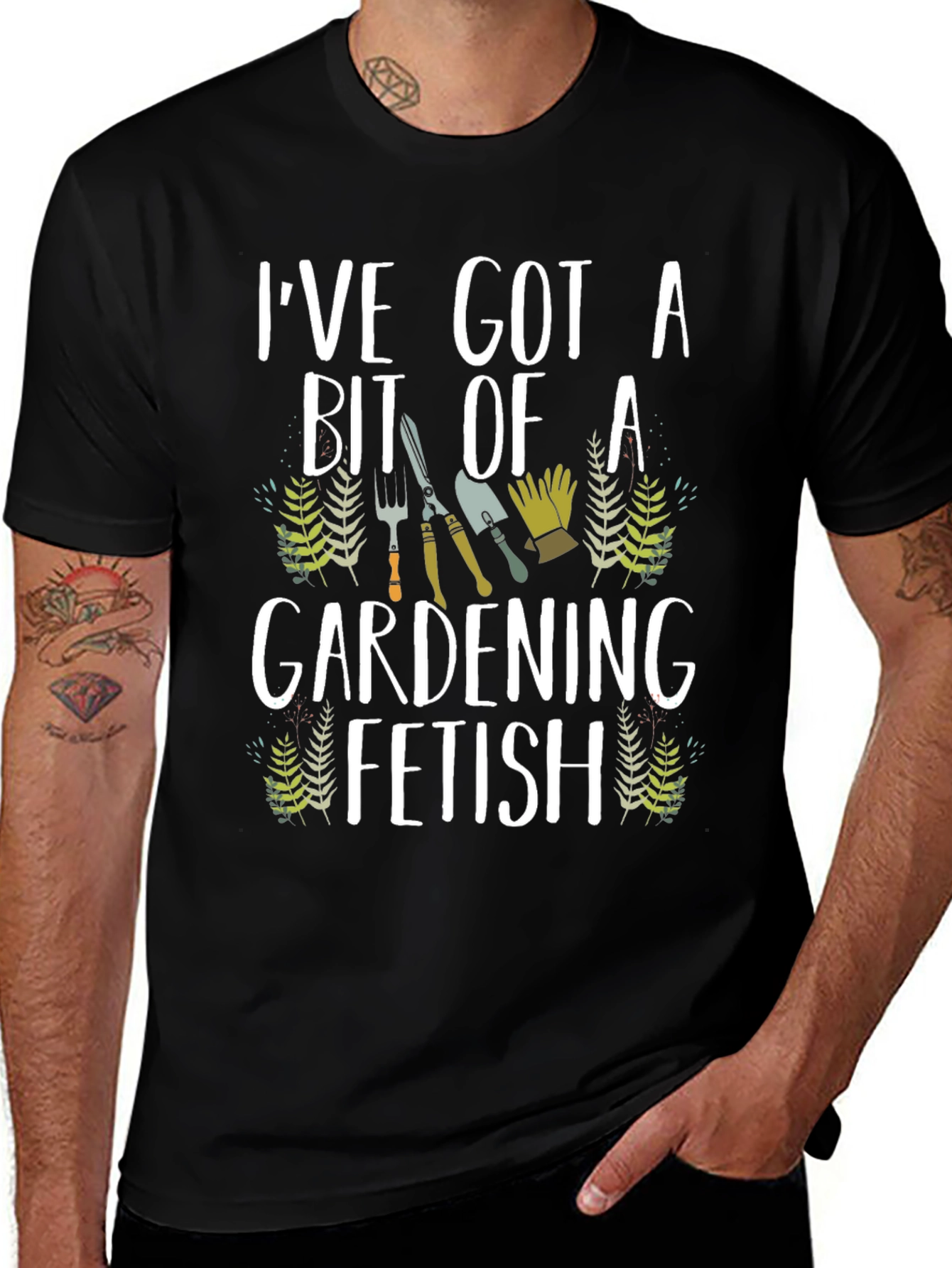 Gardening Fetish Graphic T-Shirt