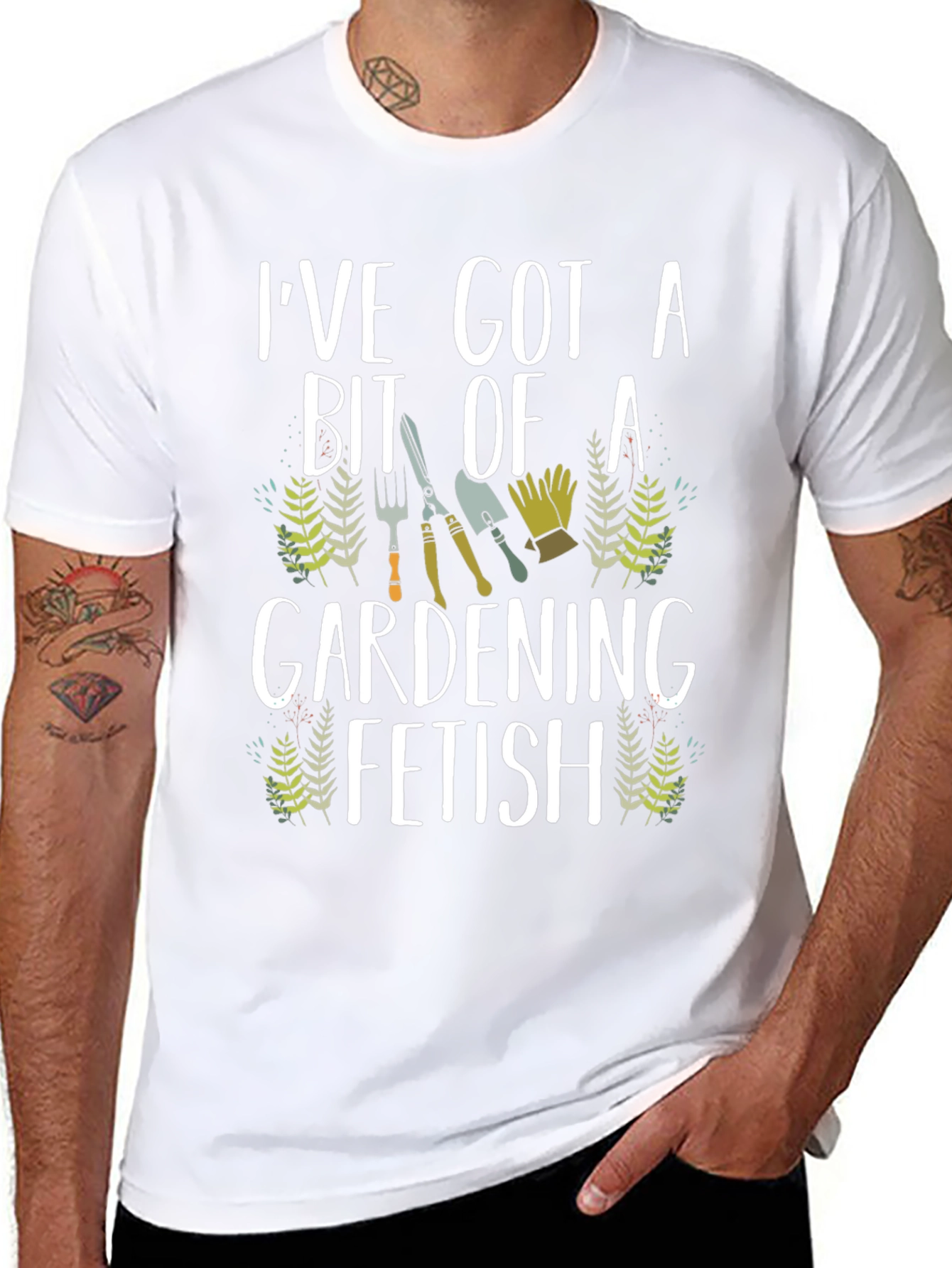 Gardening Fetish Graphic T-Shirt