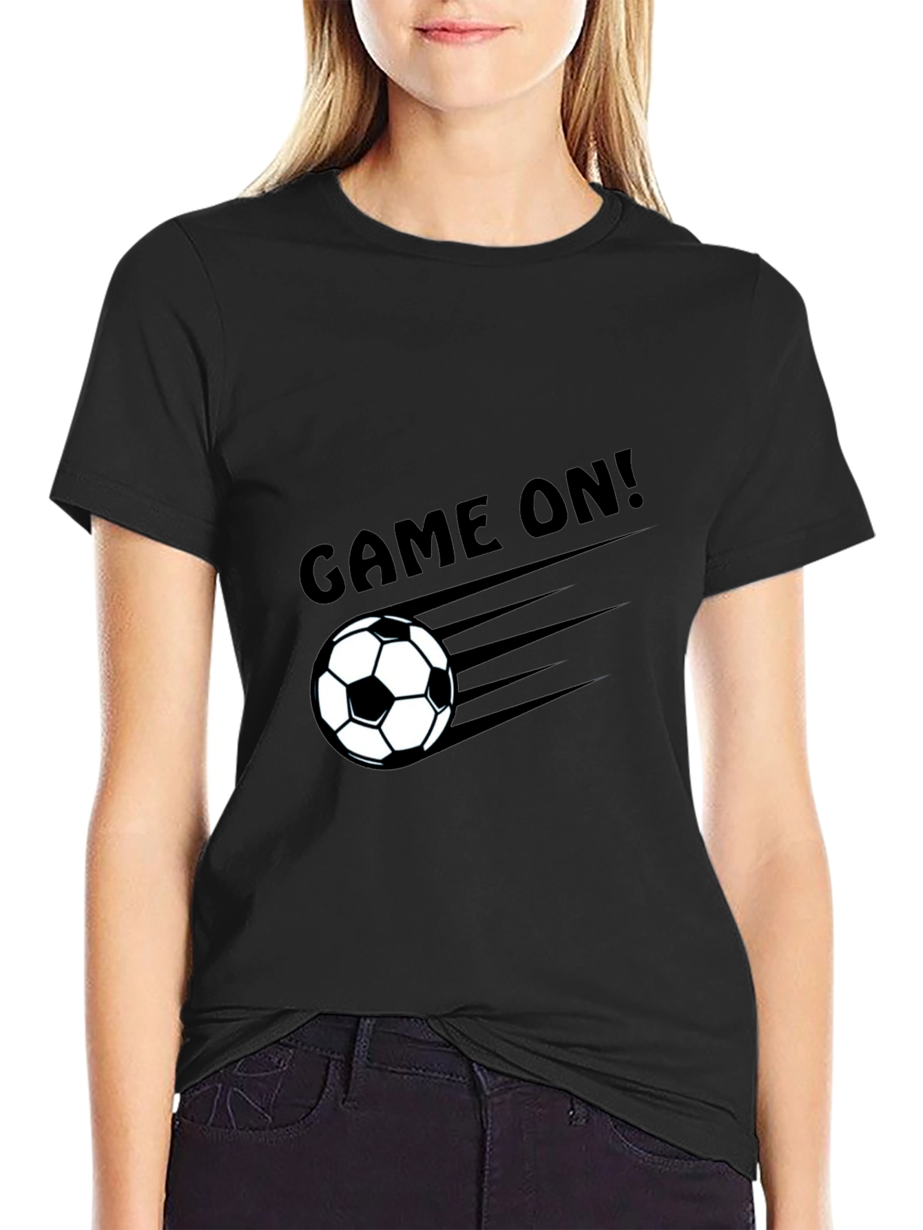 Game On! Graphic Tee - Black