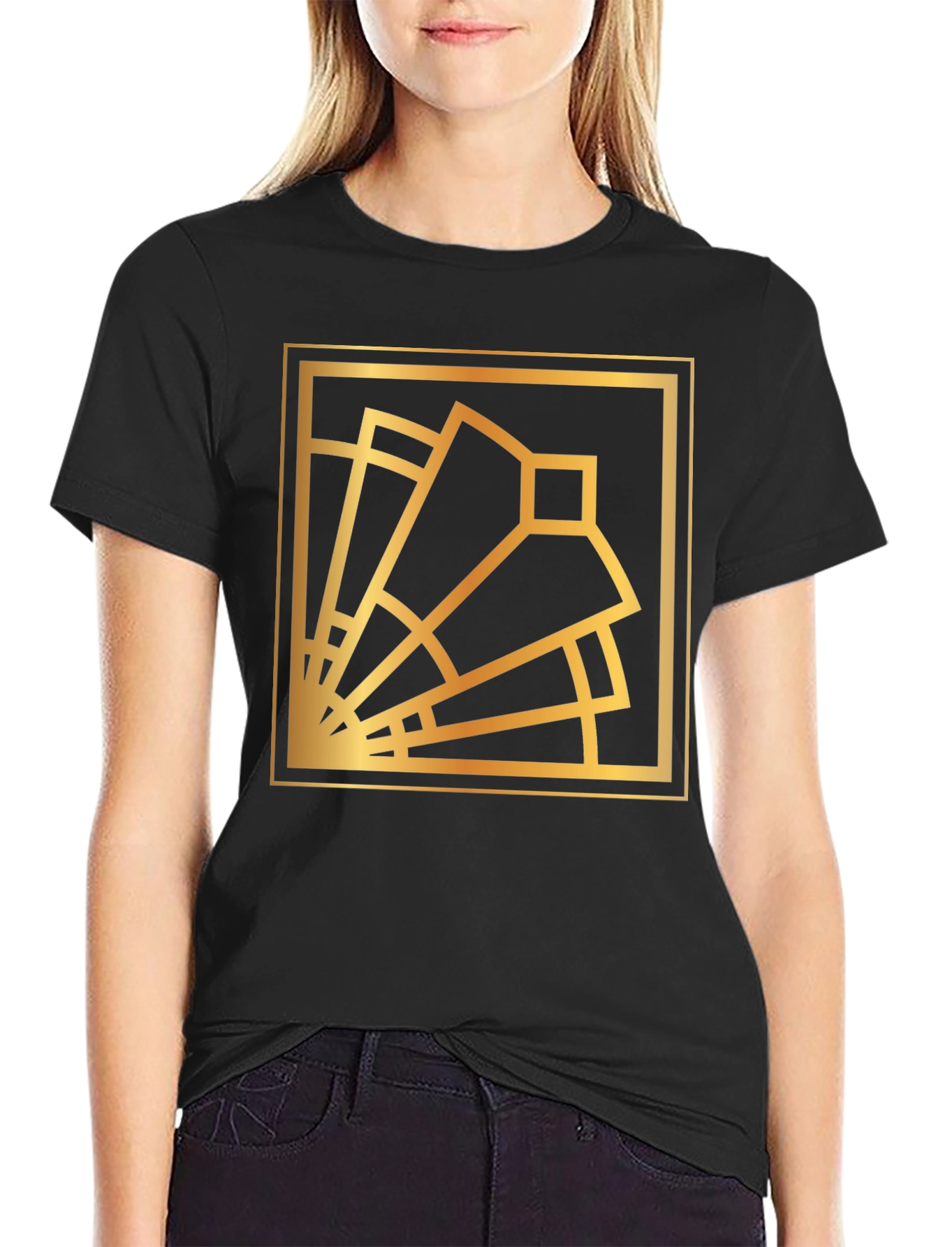 Art Deco Style Graphic Tee