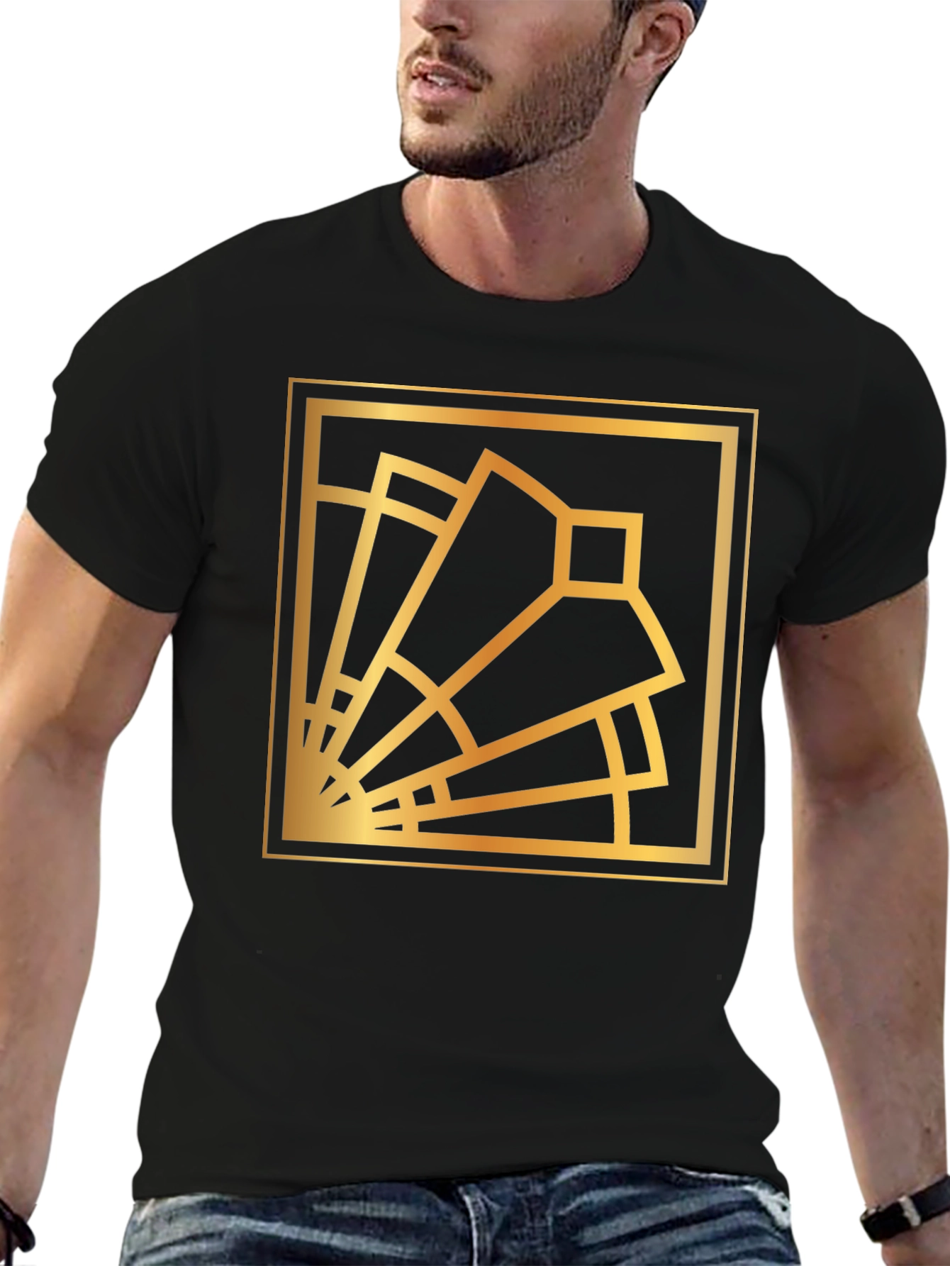 Art Deco Style Graphic Tee