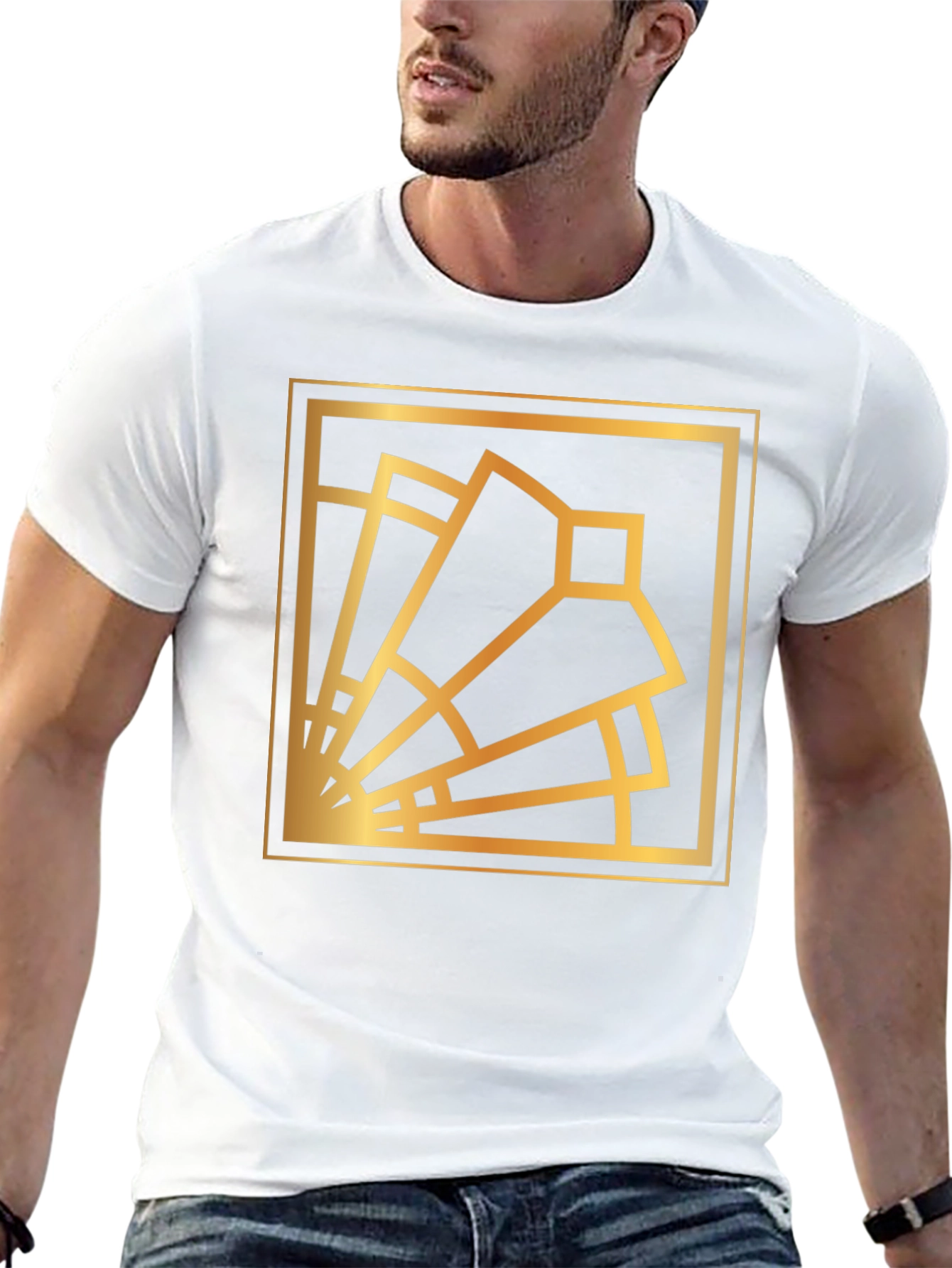 Art Deco Style Graphic Tee