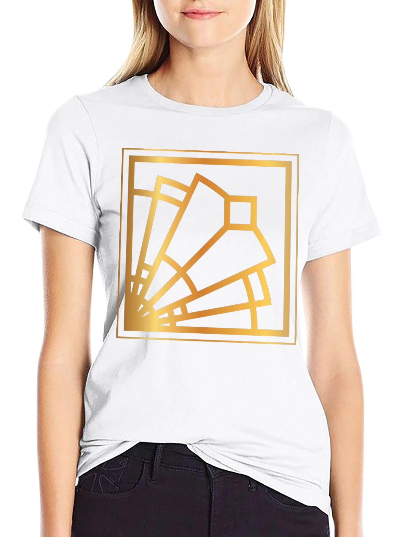 Art Deco Style Graphic Tee