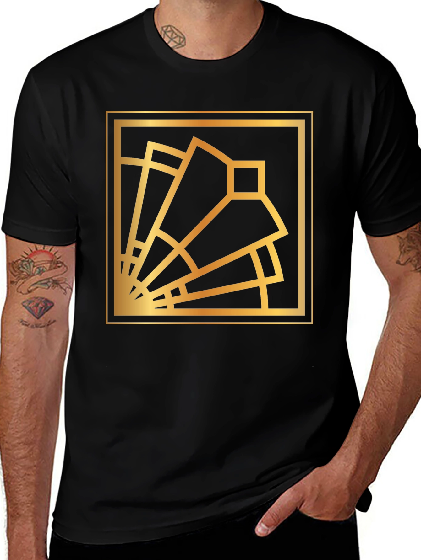 Art Deco Style Graphic Tee